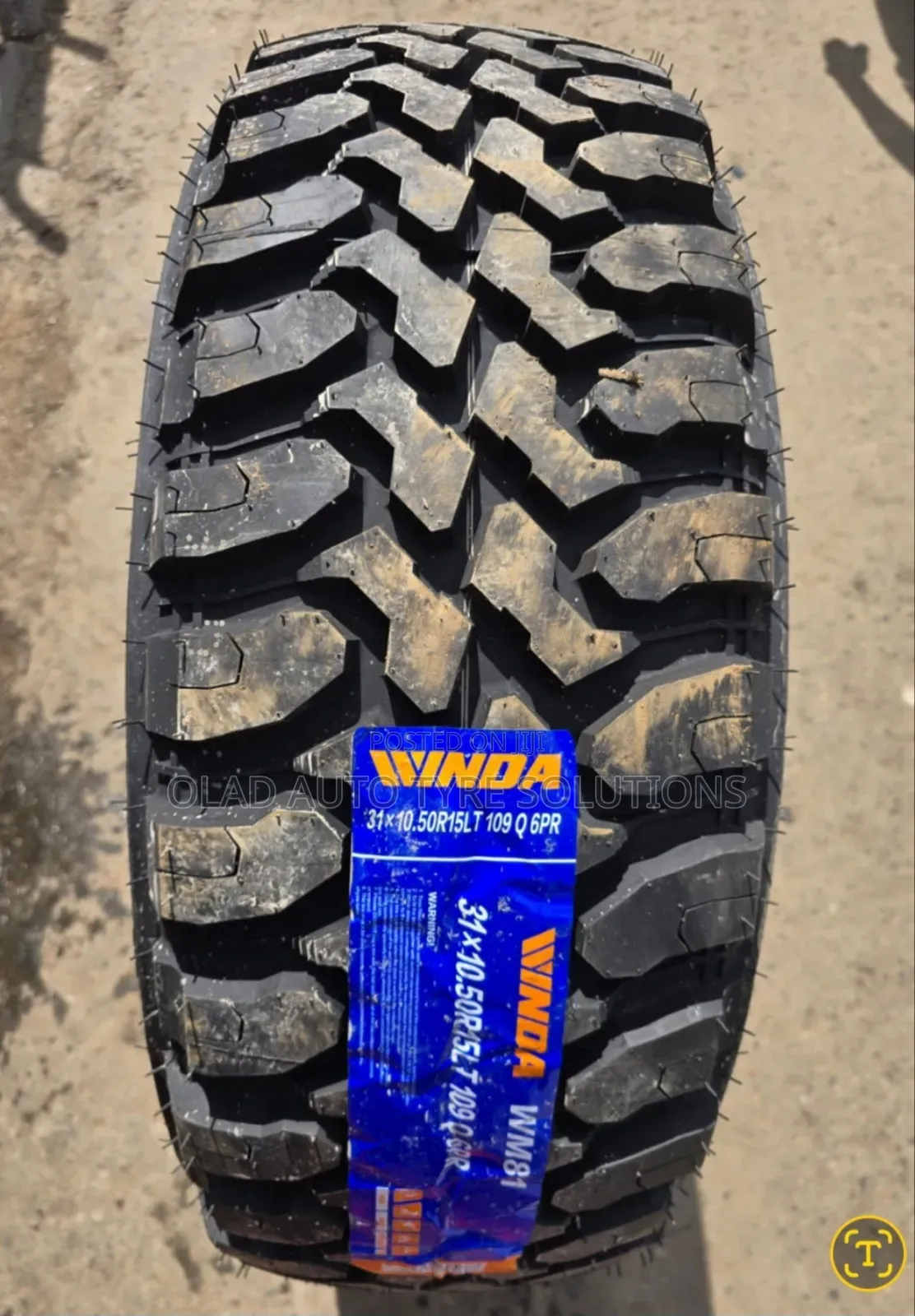 31x10.5r15 Winda Tyres(Mt)