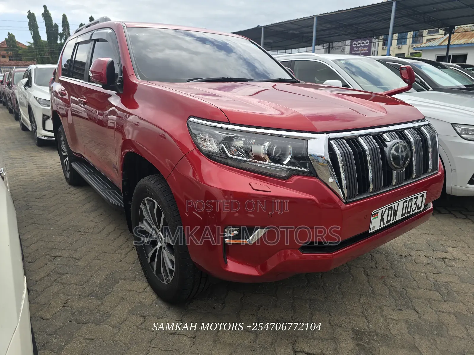 Toyota Land Cruiser Prado 2019 Red