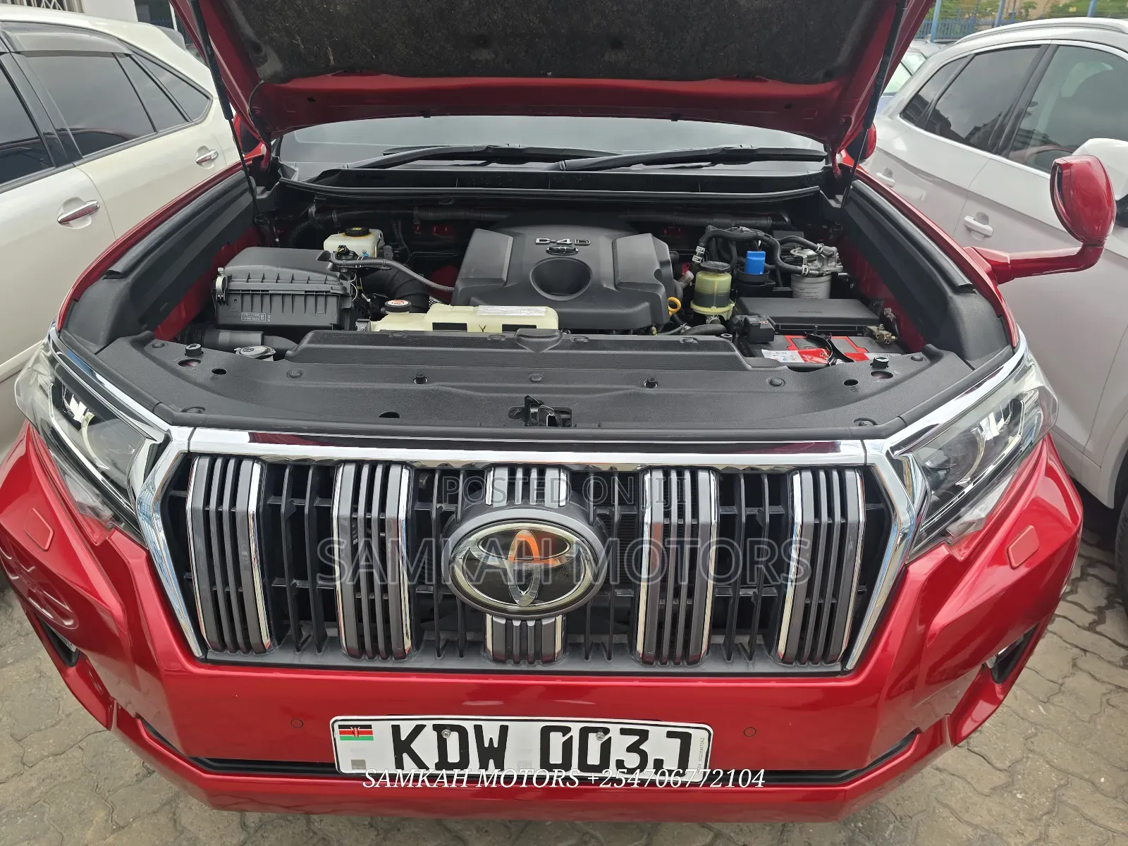 Toyota Land Cruiser Prado 2019 Red