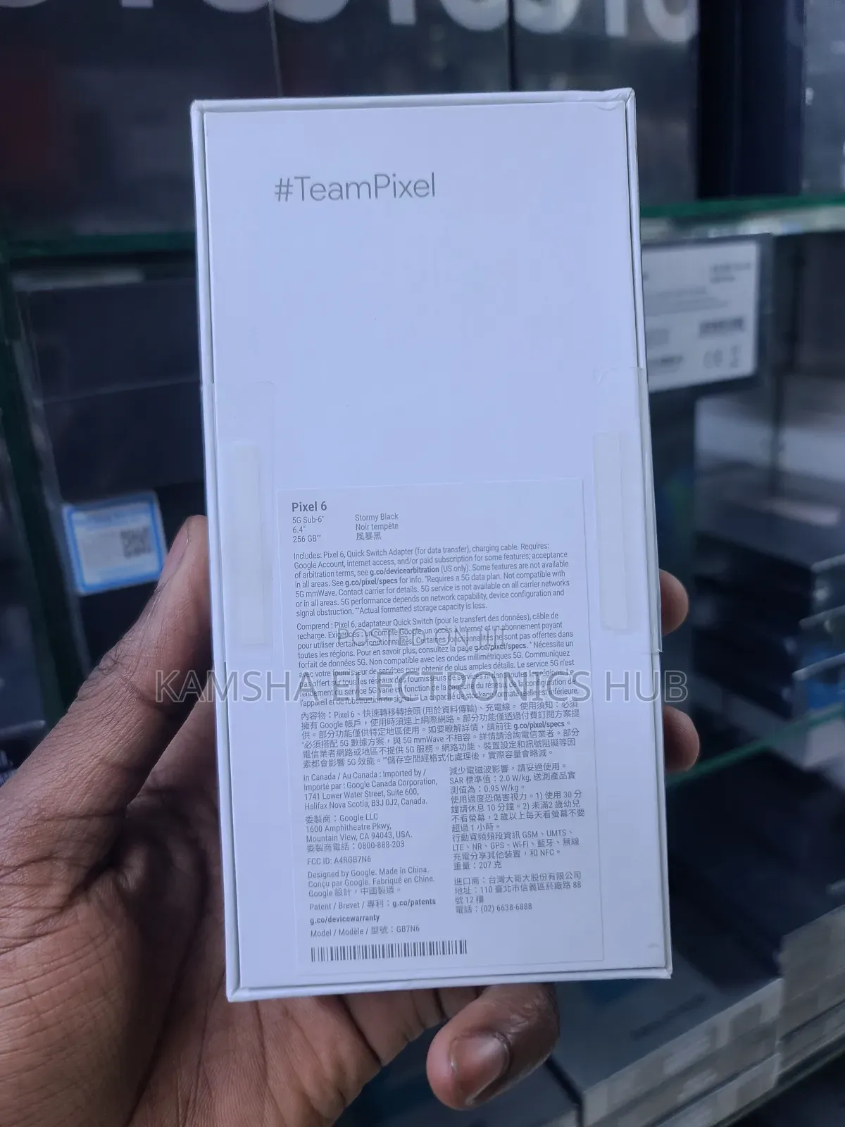 New Google Pixel 6 256 GB Black