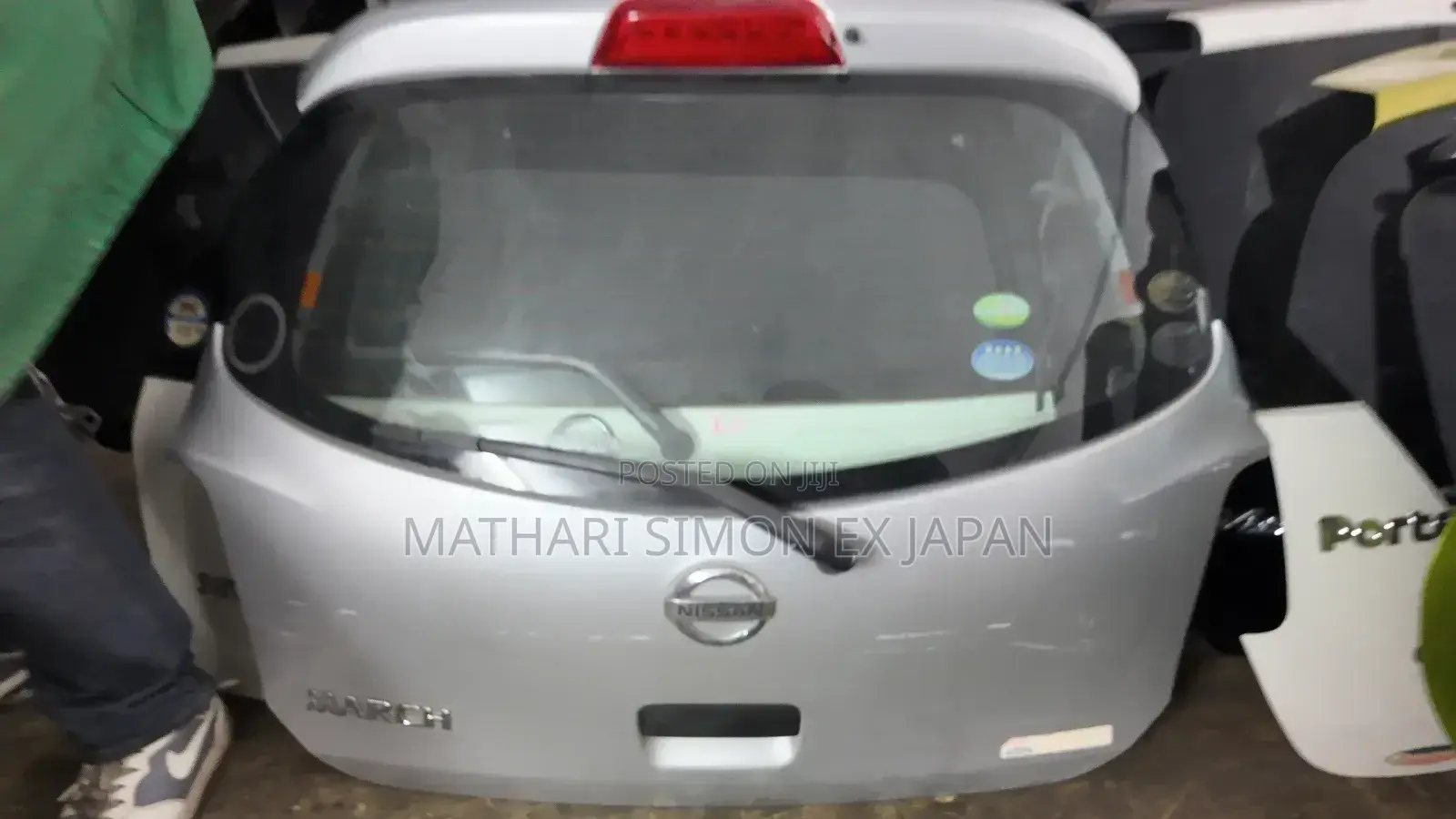 Nissan March Tailgate / Boot Door 2010–2013 Original Ex-Japan