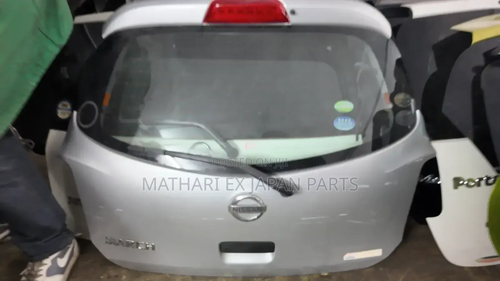 Nissan March Tailgate / Boot Door 2010–2013 Original Ex-Japan