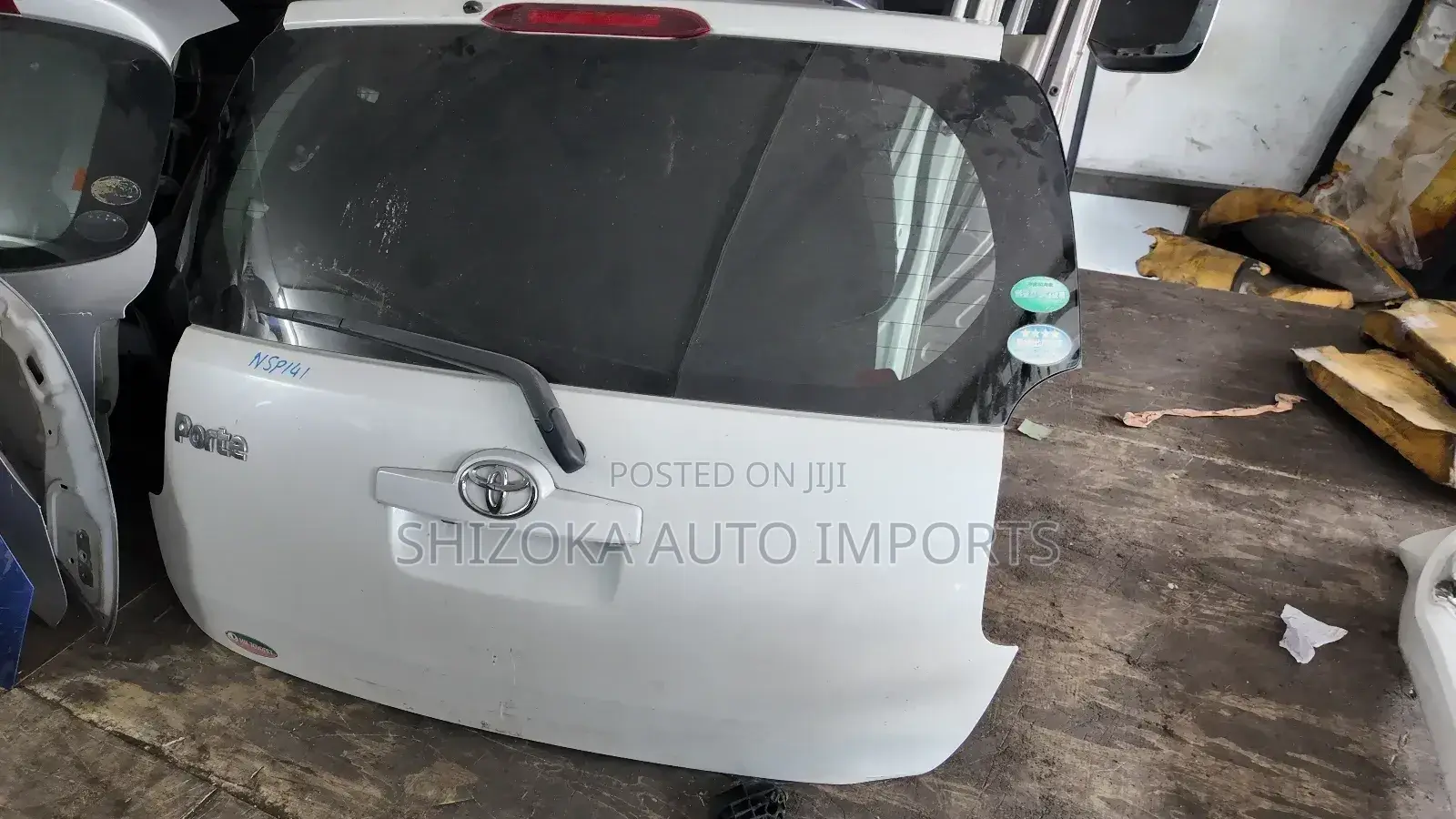Toyota Porte Tailgate / Boot Door (Second Generation 2012–2020)