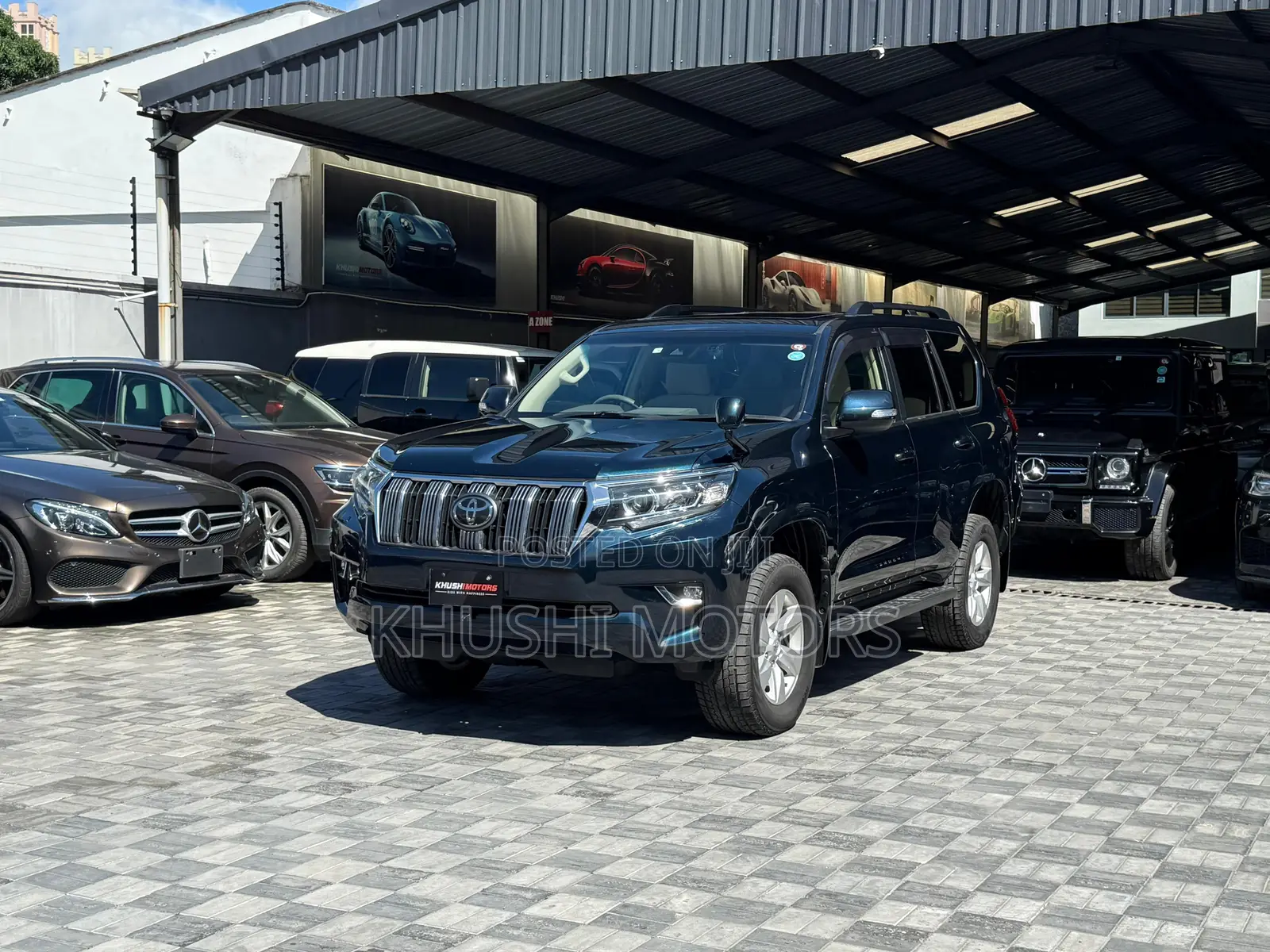 Toyota Land Cruiser Prado 2018 Blue