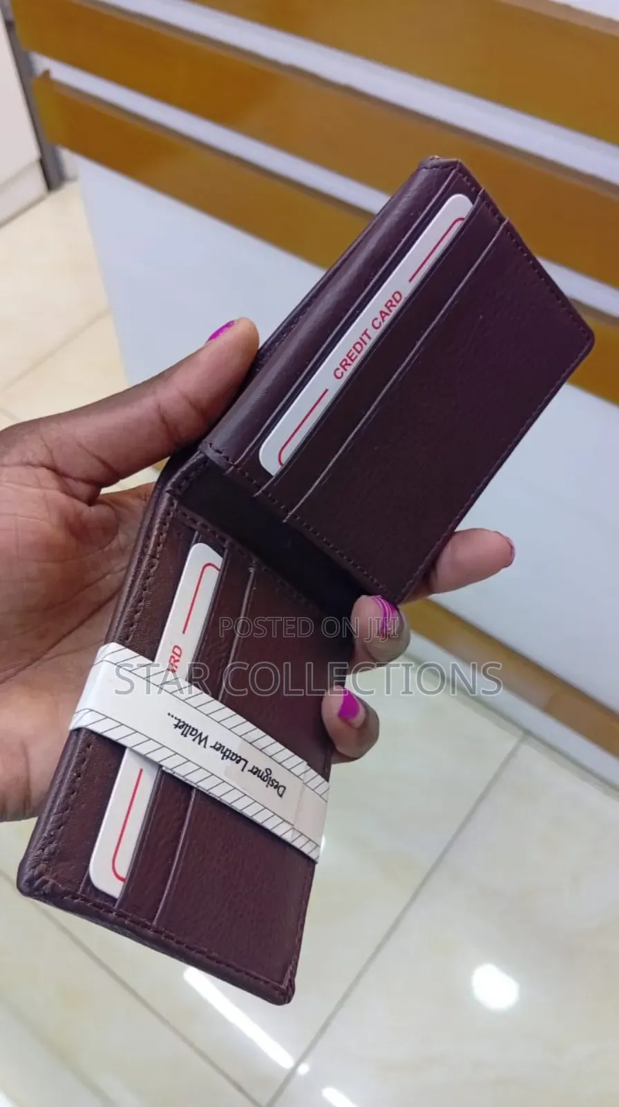 Mini Pure Leather Wallets