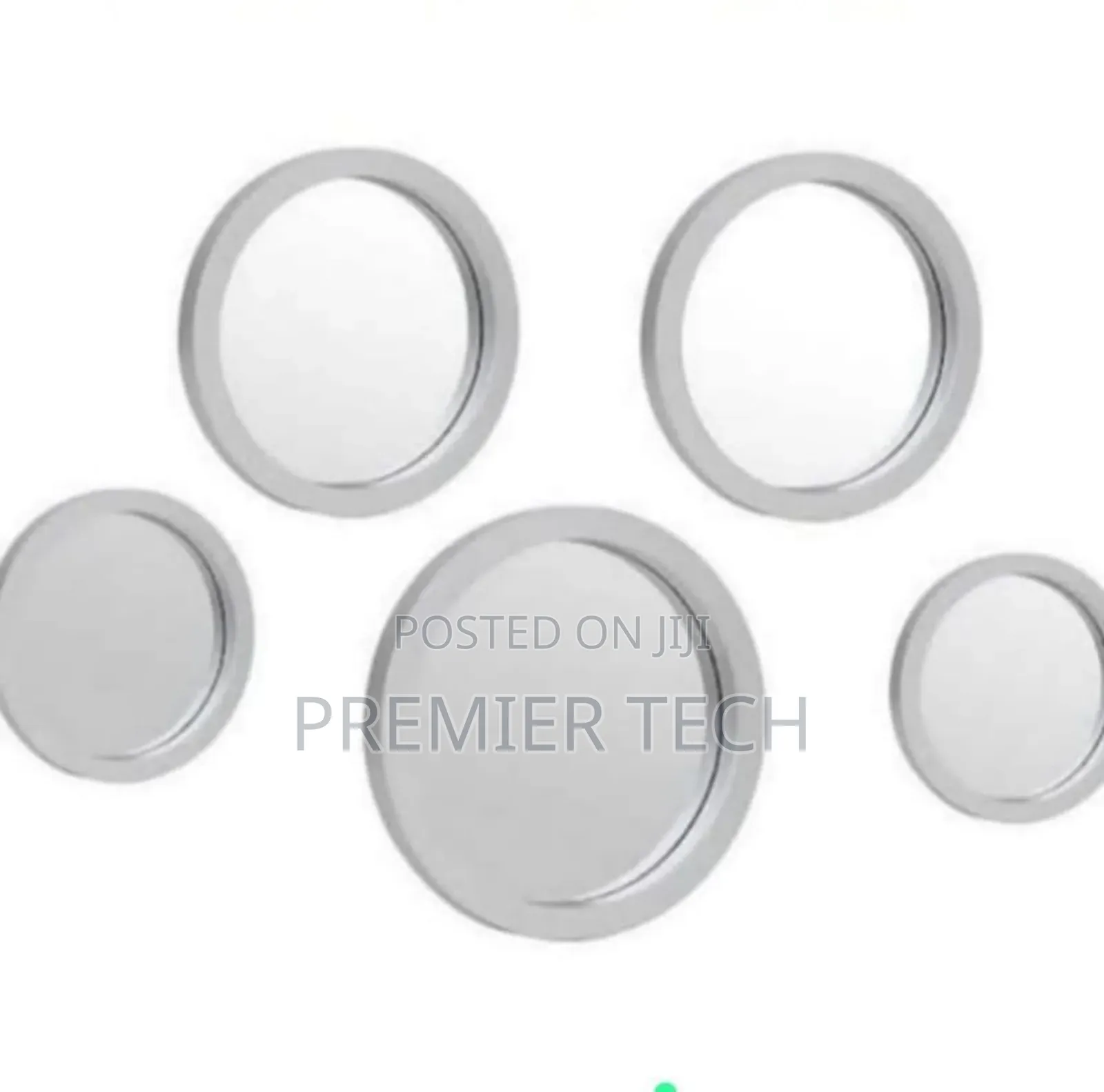 *5in 1 Decor Mirrors Available in White and Silver