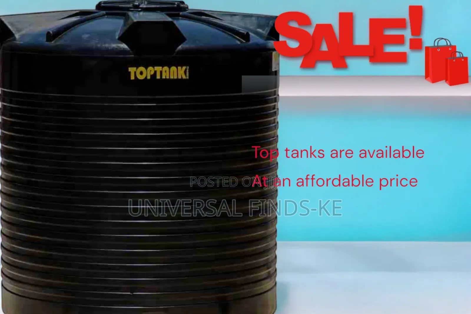 Top Tank Standard Cylindrical Tanks 3000 Litres