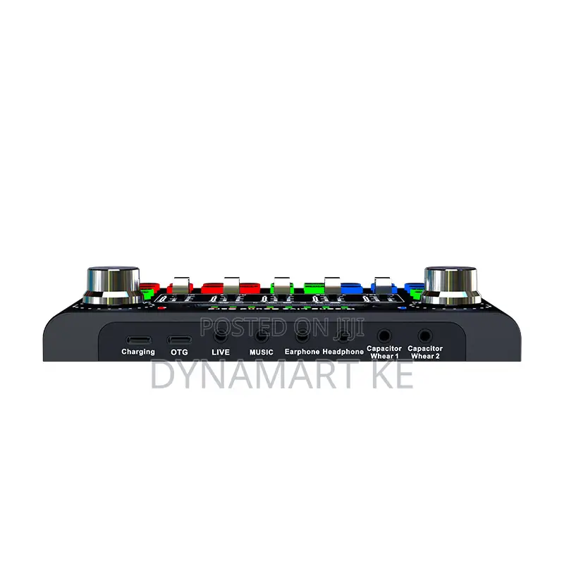 F007c Live Sound Card – Bluetooth Mixer With Real-Time Effects