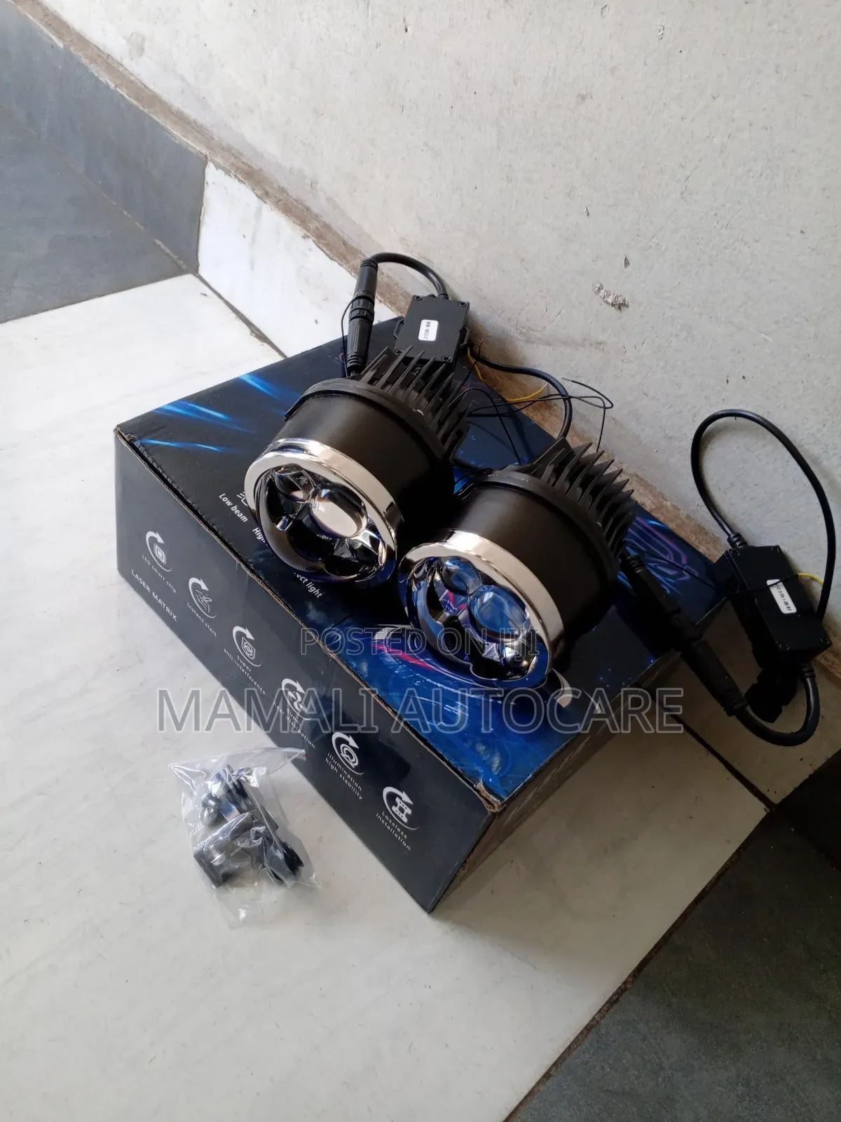 3 Inch Laser Bi Led Fog Lights – 3 Color Mode