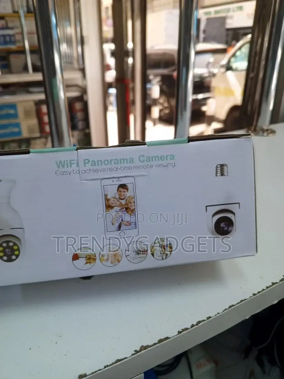 V380 Pro 1080p Wifi Light Bulb Security Camera