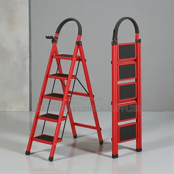 Durable Quality Long Term Reliability 5 Step Ladder Stepladder