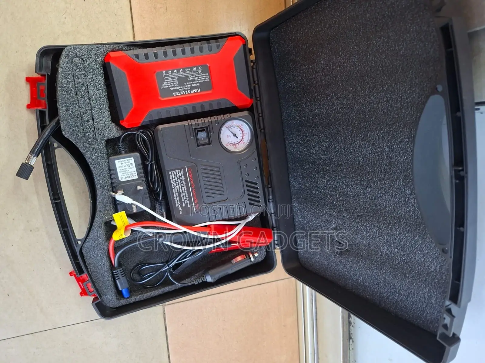 Jumpstarter Kit With Inflator