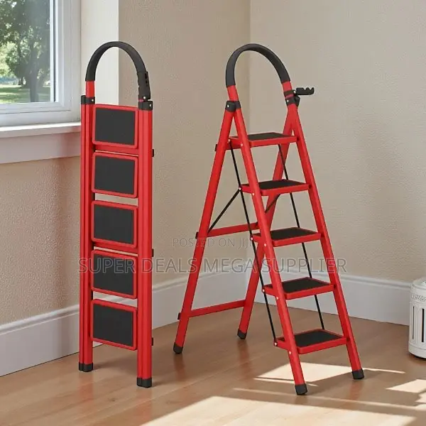 Ultra High Quality Safe Household 5 Step Ladder Stepladder