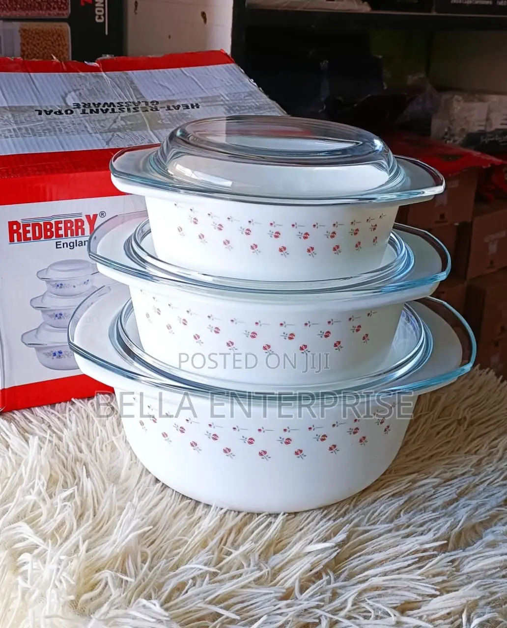 Offer Redberry Serving Bowlsper Set of 3 PCS