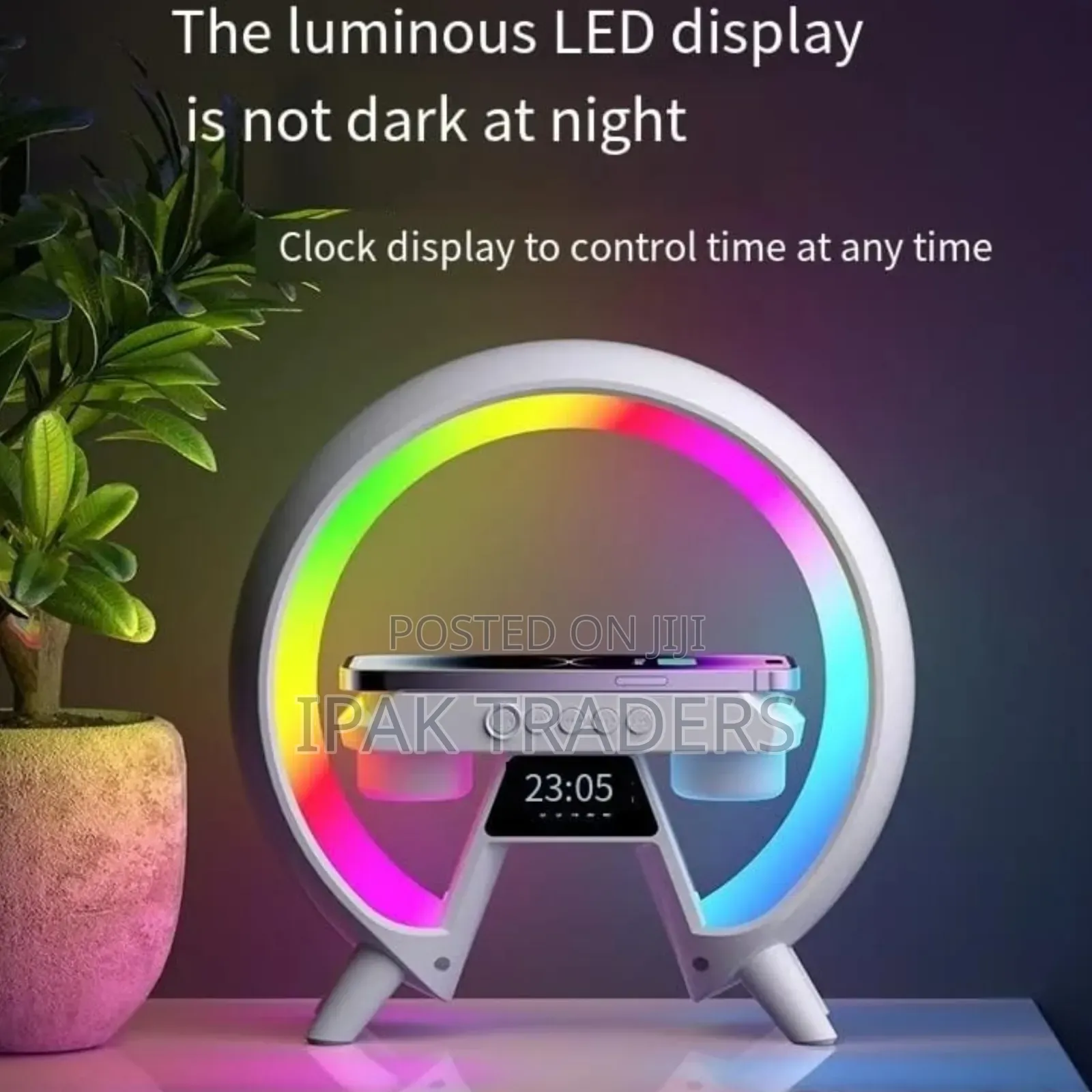 New Design Wireless Charger/ Bluetooth Speaker
Port: Type C
*Alarm