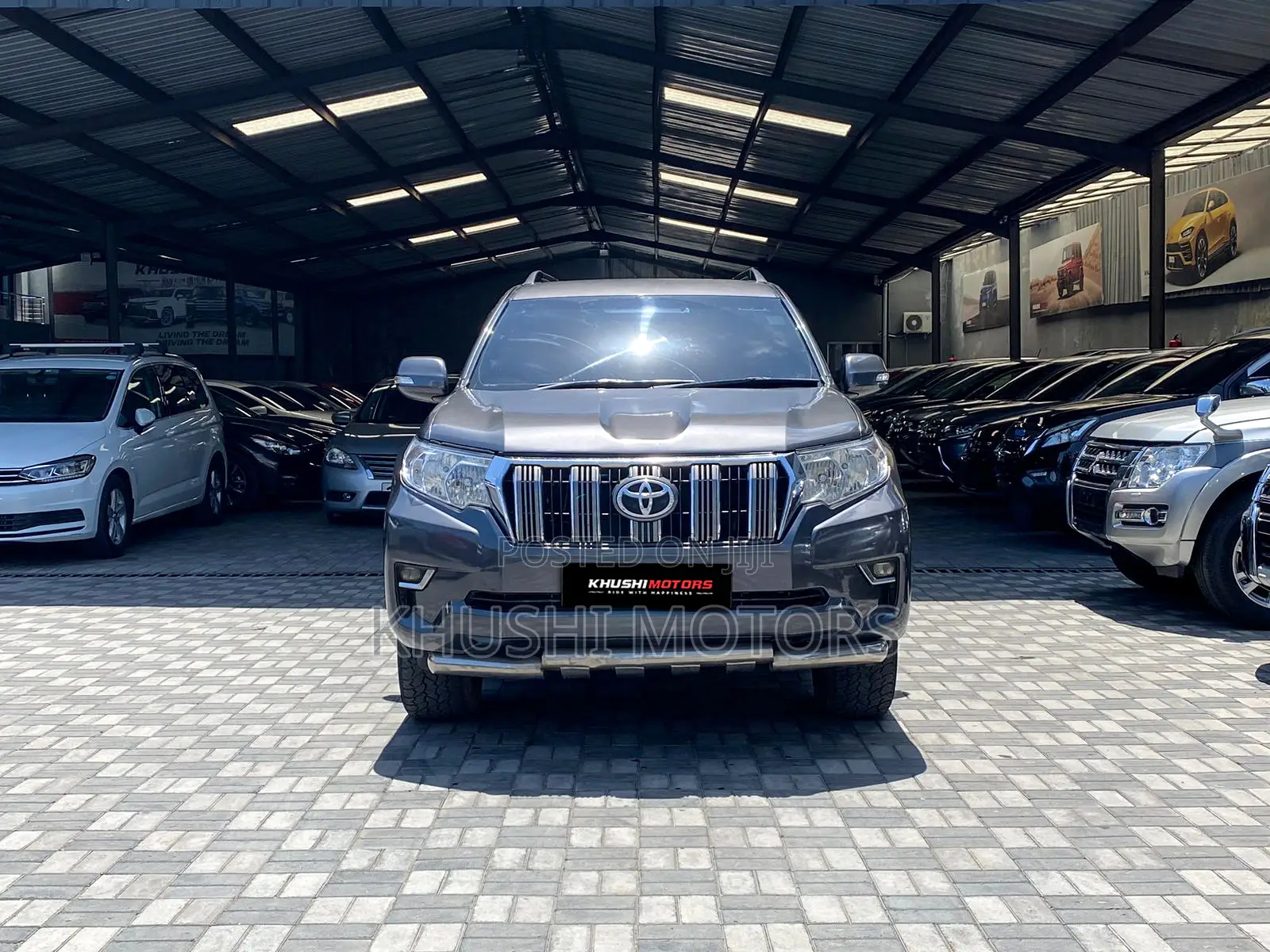 Toyota Land Cruiser Prado 2015 Gray