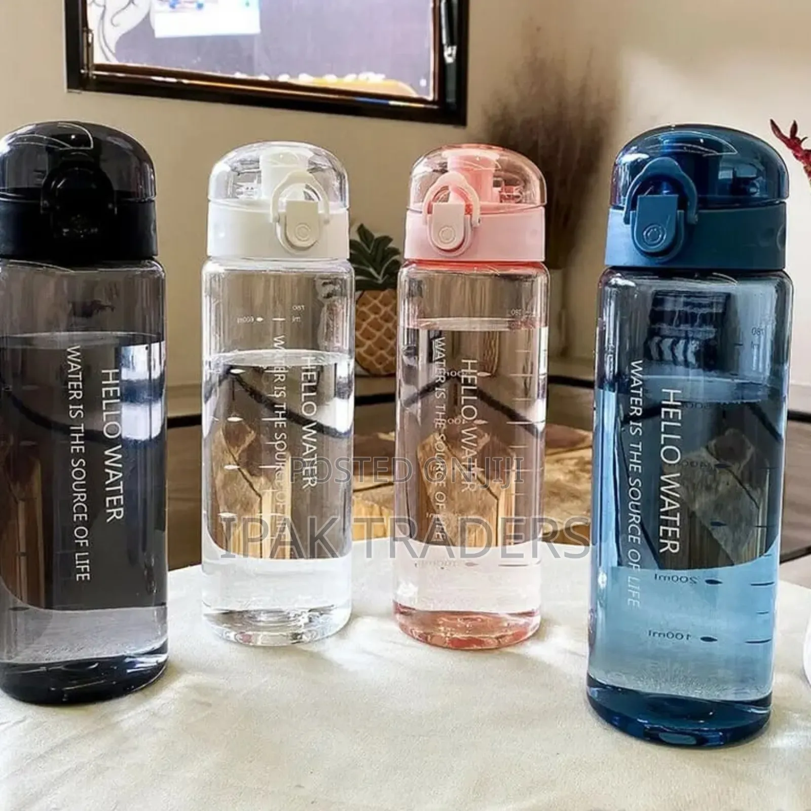 500ml Hello Water Bottle
Easy and Comfortable to Drink