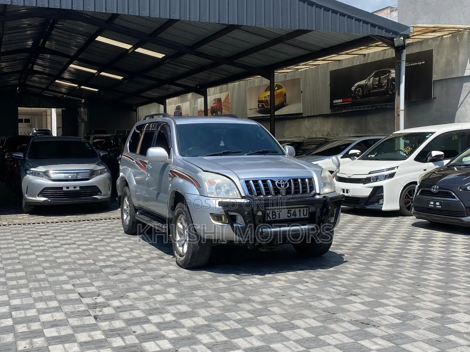 Toyota Land Cruiser Prado 2005 Silver
