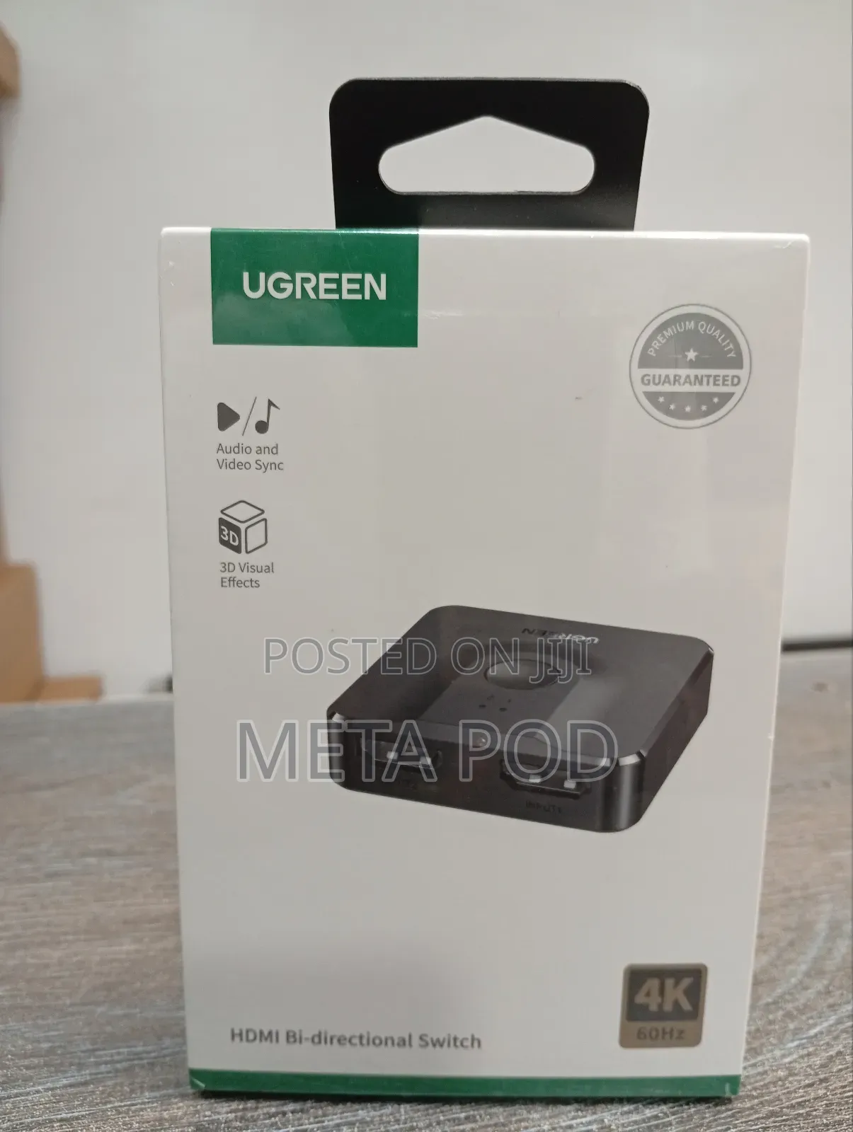 Ugreen Hdmi Switch 2 In1 Out Bi-Directional Hdmi Switcher