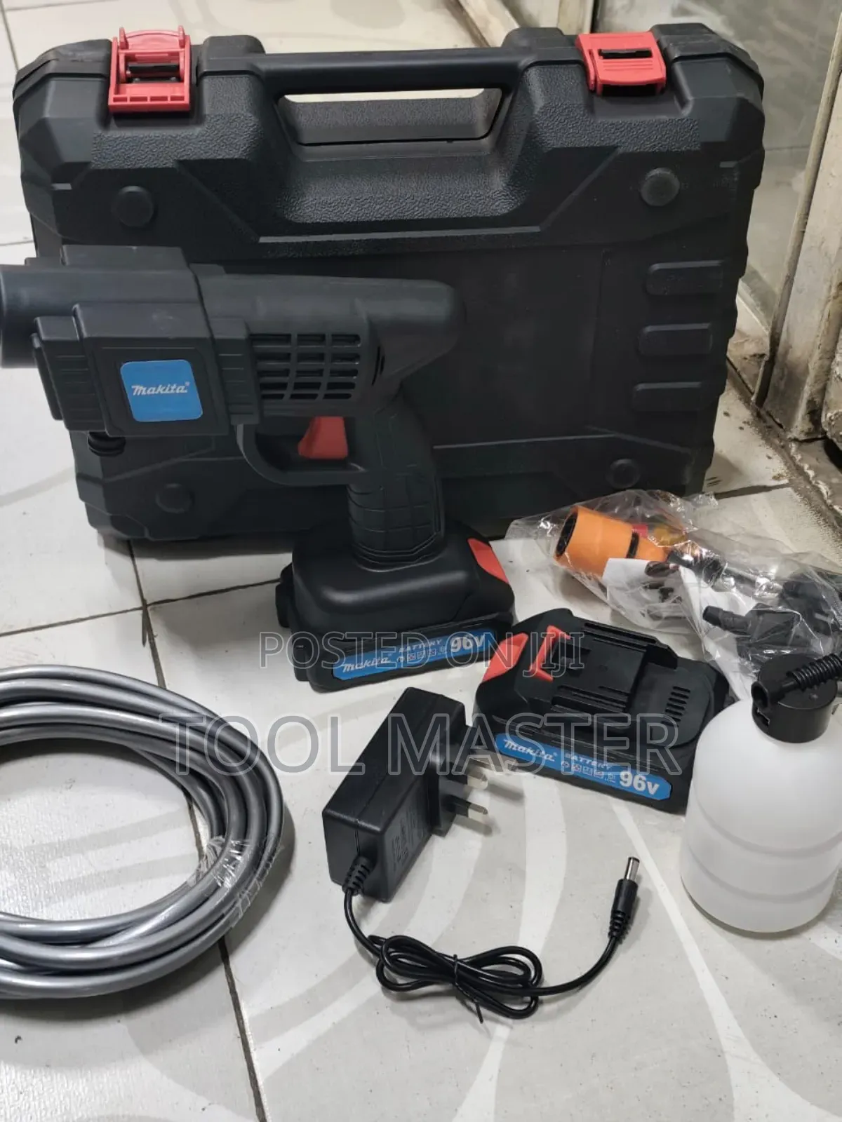 Makita 96v Cordless Carwash Machine/Rechargeable Battery Carwash