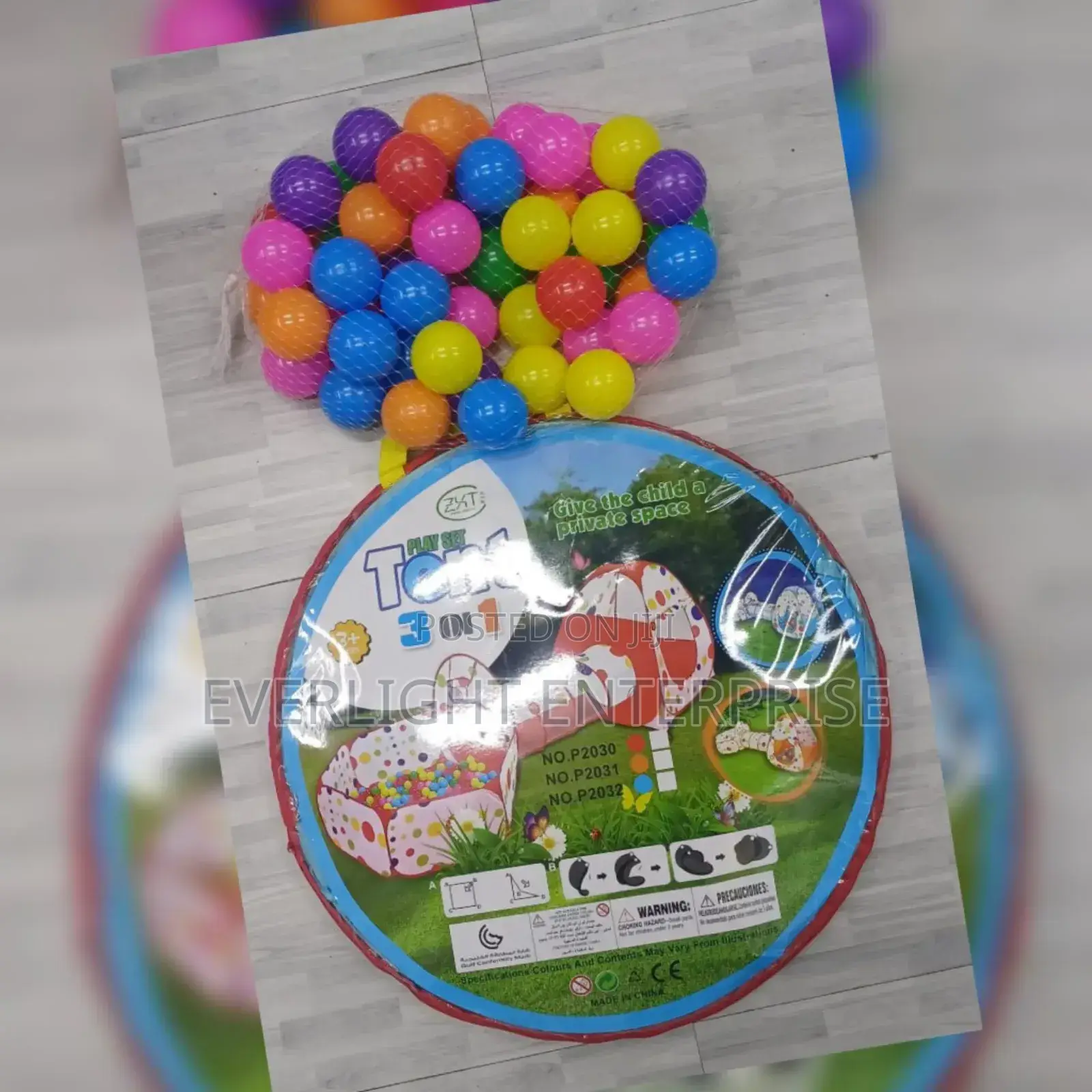 Play Tent and Balls Combined