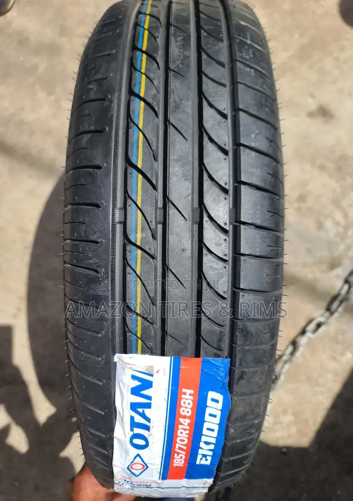 185/70r14 Otani Tires [Made In Thailand ]
