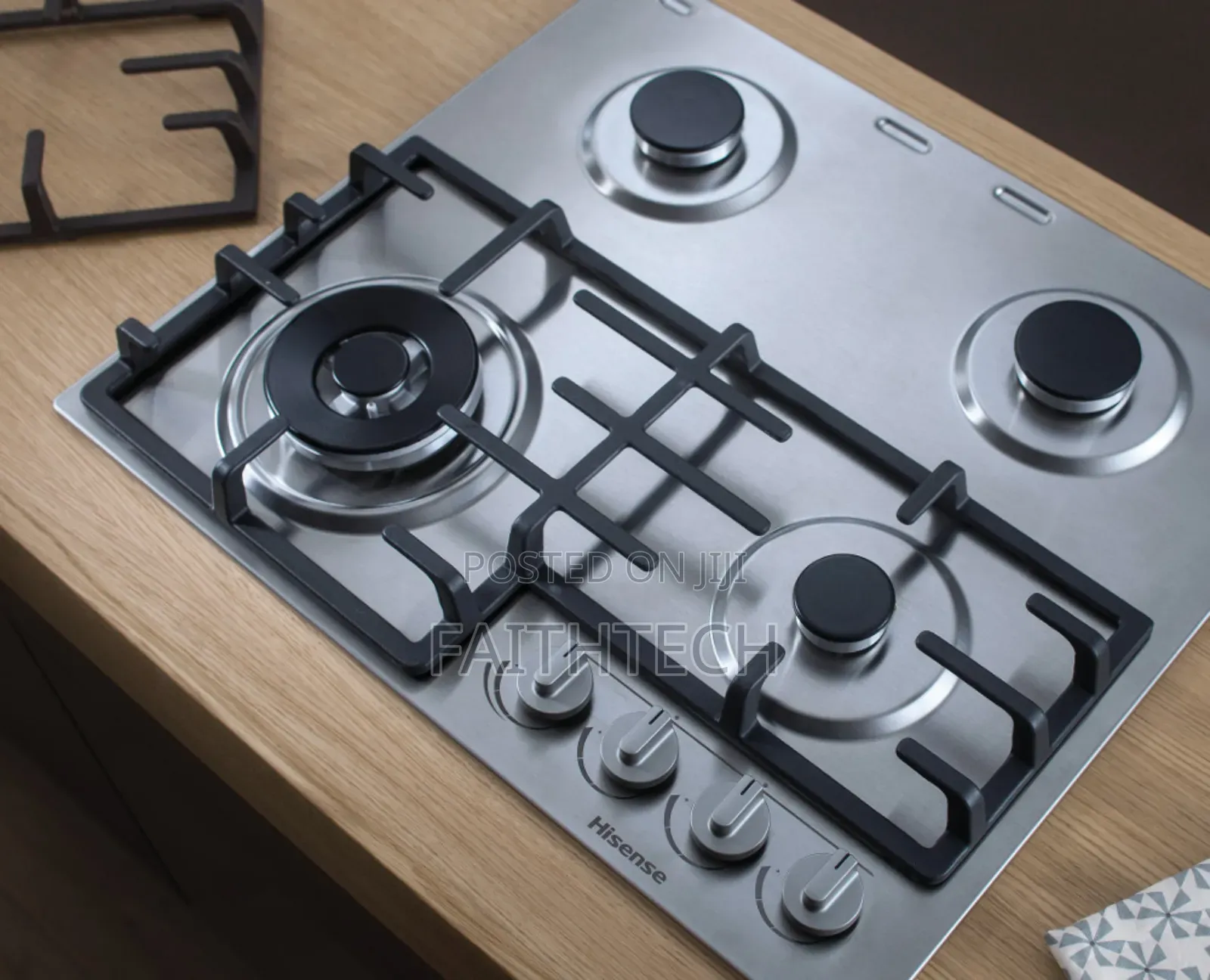 60cm Hisense 4gas Built in Cooker With Wok Burner