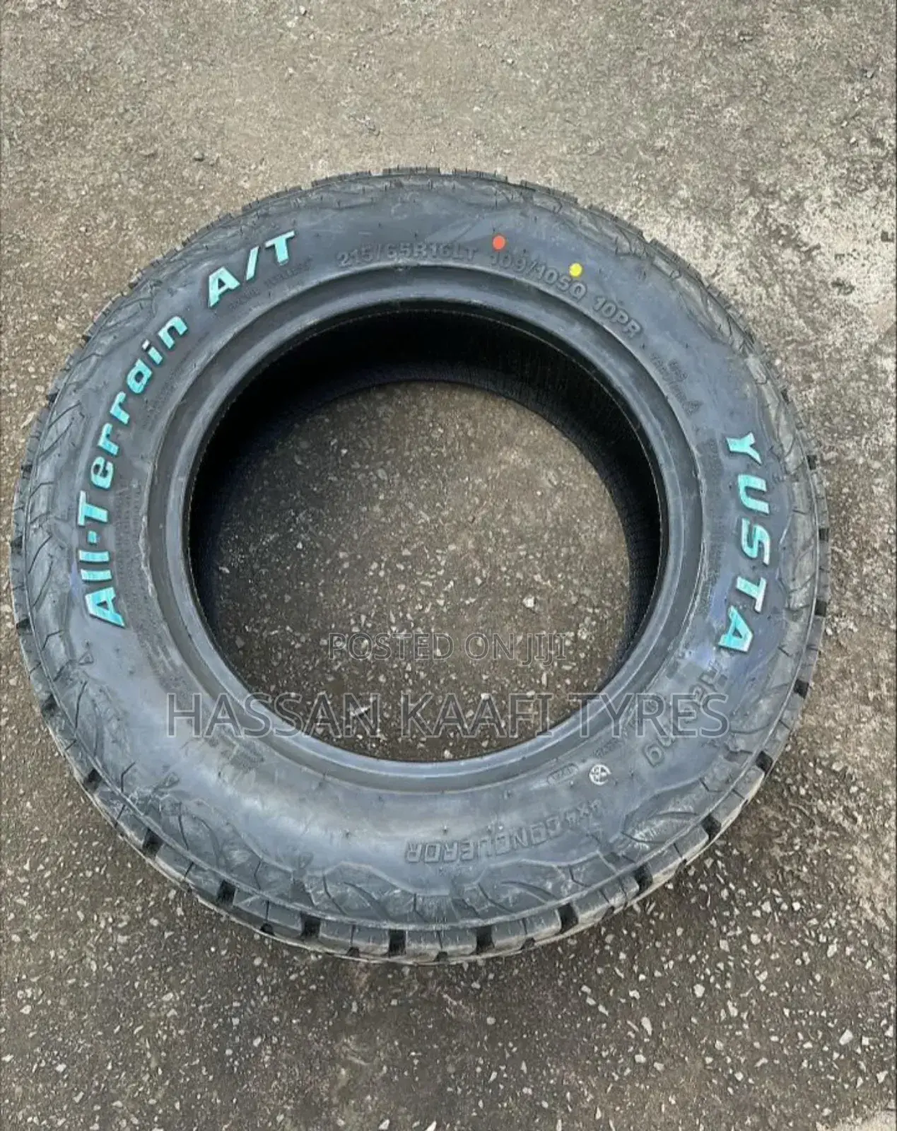 215/65r16 Yusta Alltrein Tyre