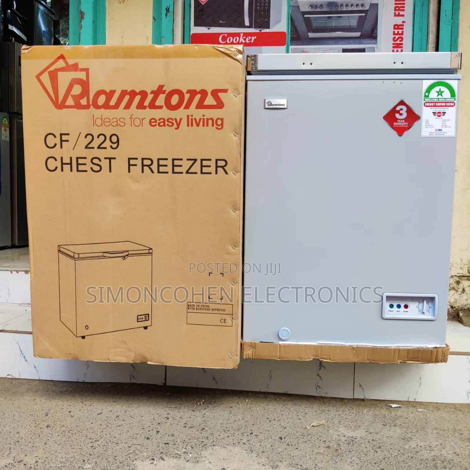 93l Ramtons Chest Freezer
