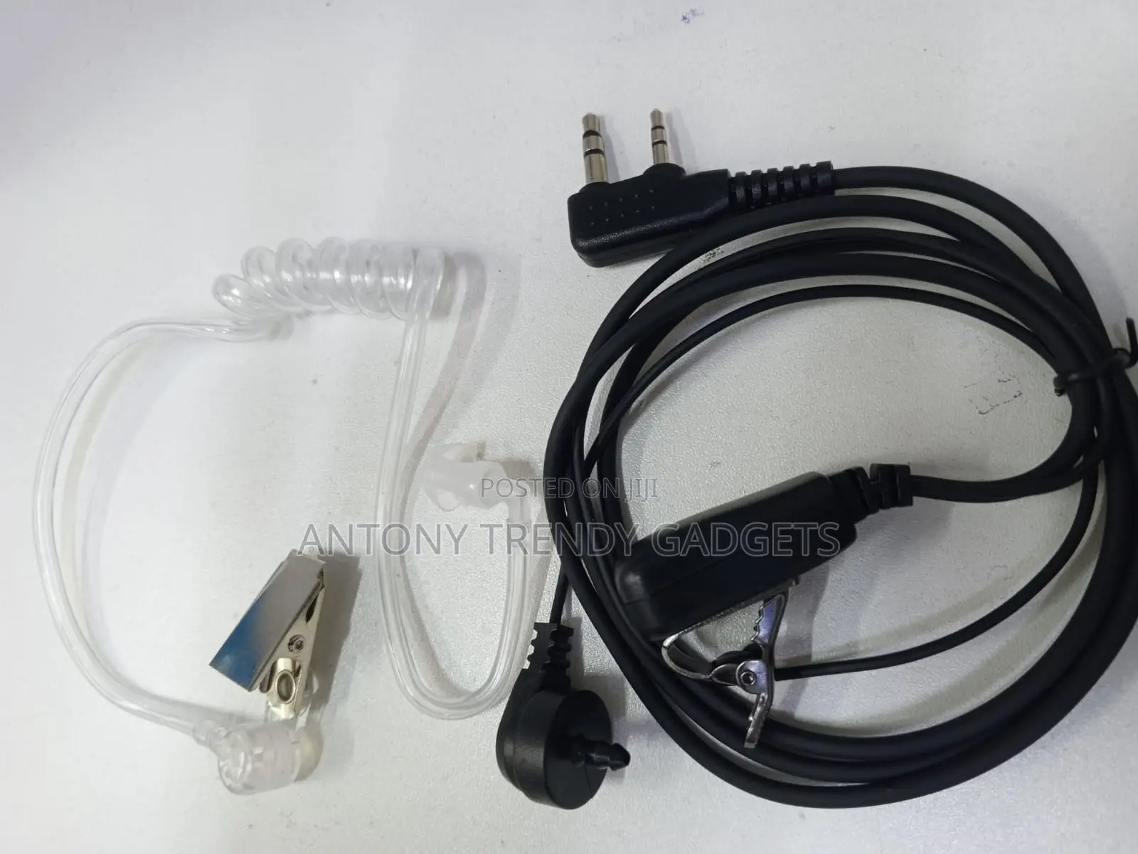Professional Walkie Talkie Earpiece Mic With Ptt
