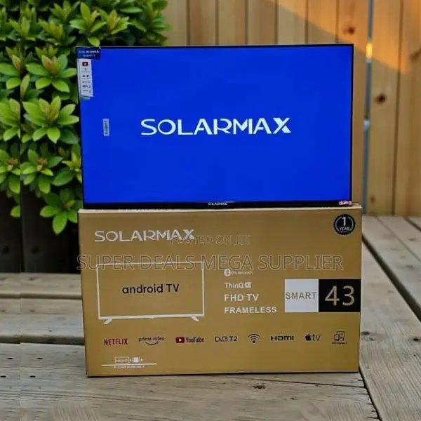 Solarmax 43 Inch Qled Smart Android Tv Clear Sound Hd Display