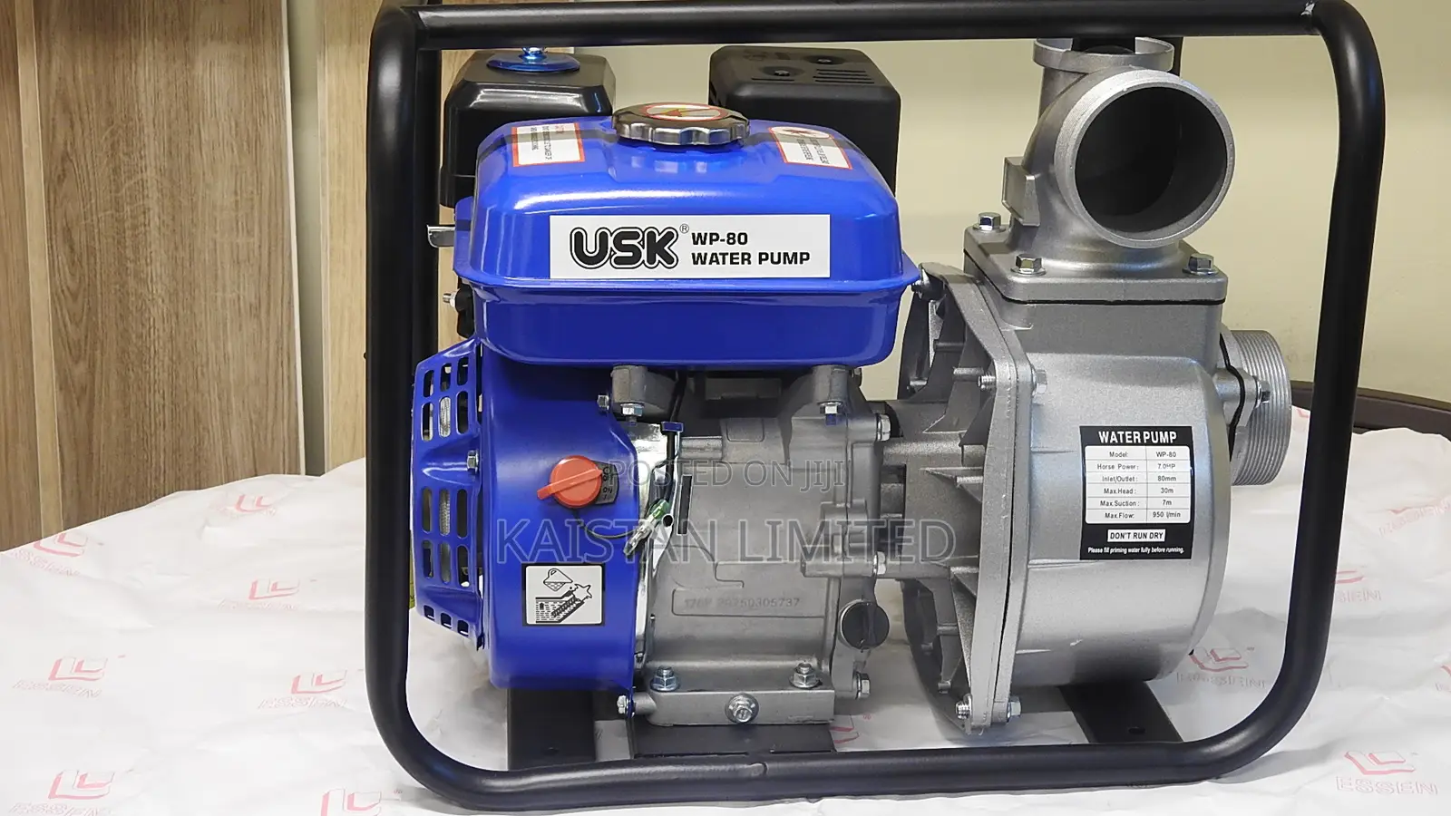 Usk Water Pump Generator 7hp 3inch.