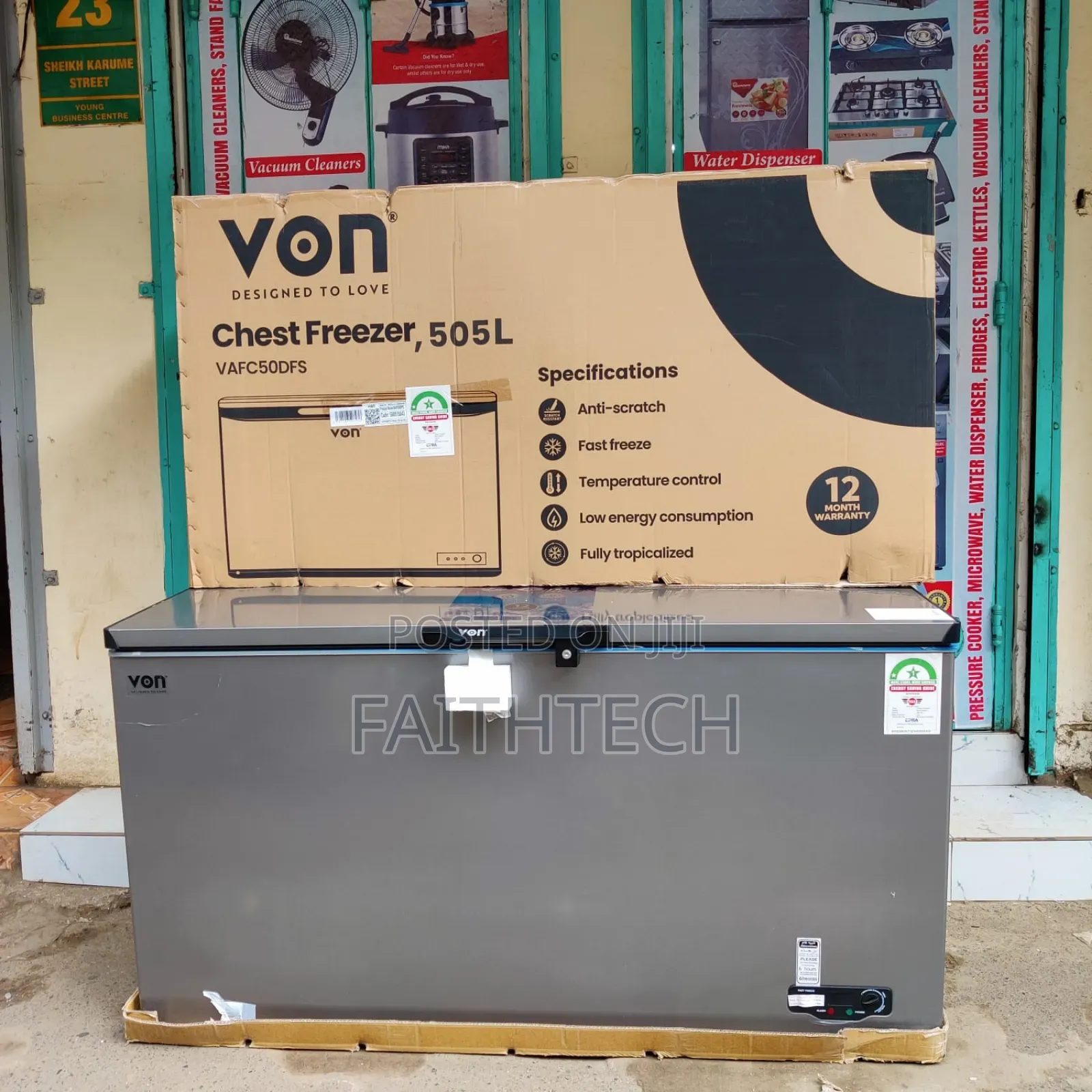 *Von Freezer 505l