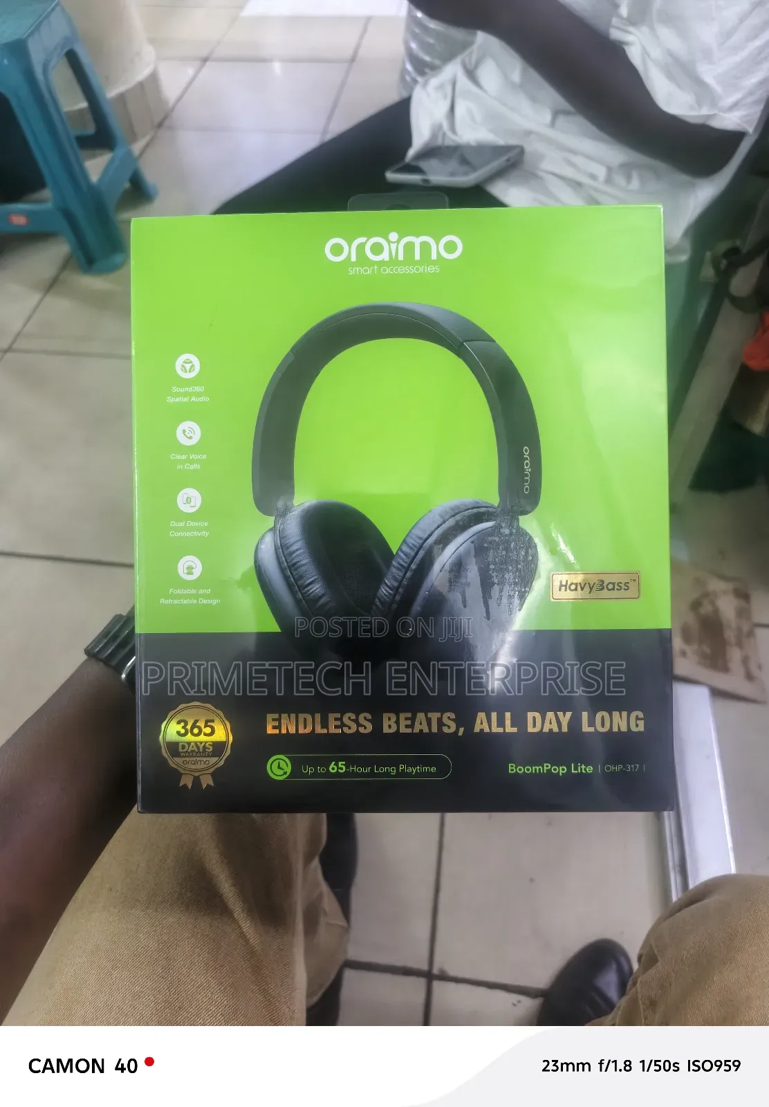 Oraimo Dual Connectivity Headphones