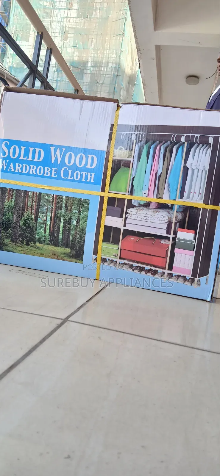 Hommy Foldable Wooden Closet Organizer