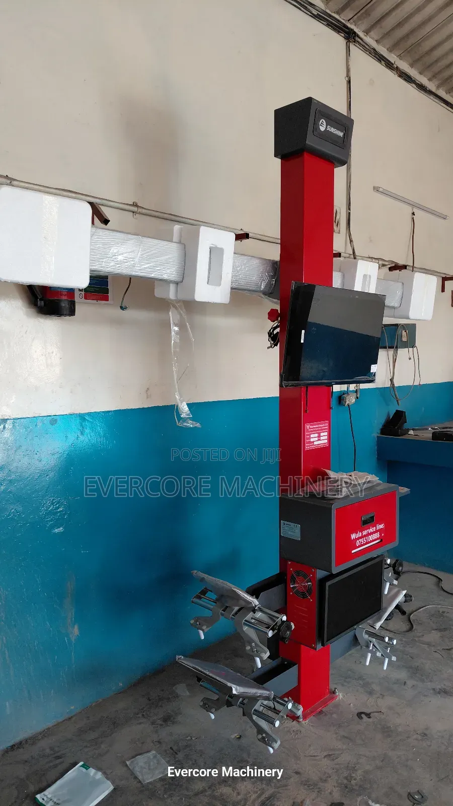 3d Latest 2026 Model Wheel Allignment Machine Sunshine Italy.