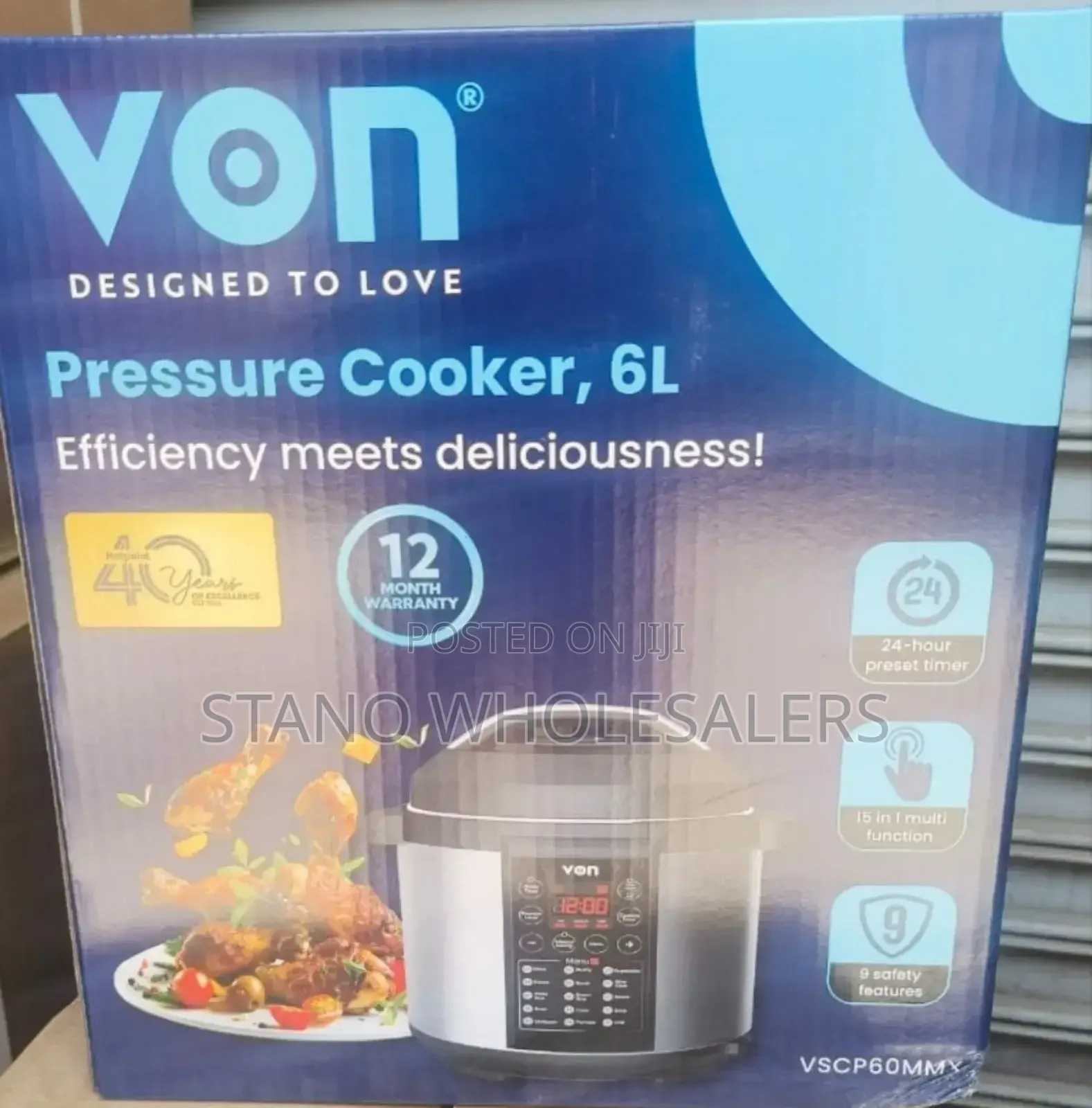 Von Electric Pressure Cooker