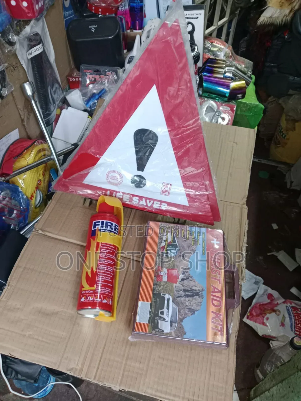 3in1 Most Needed Car Safety Travel Safety Kit