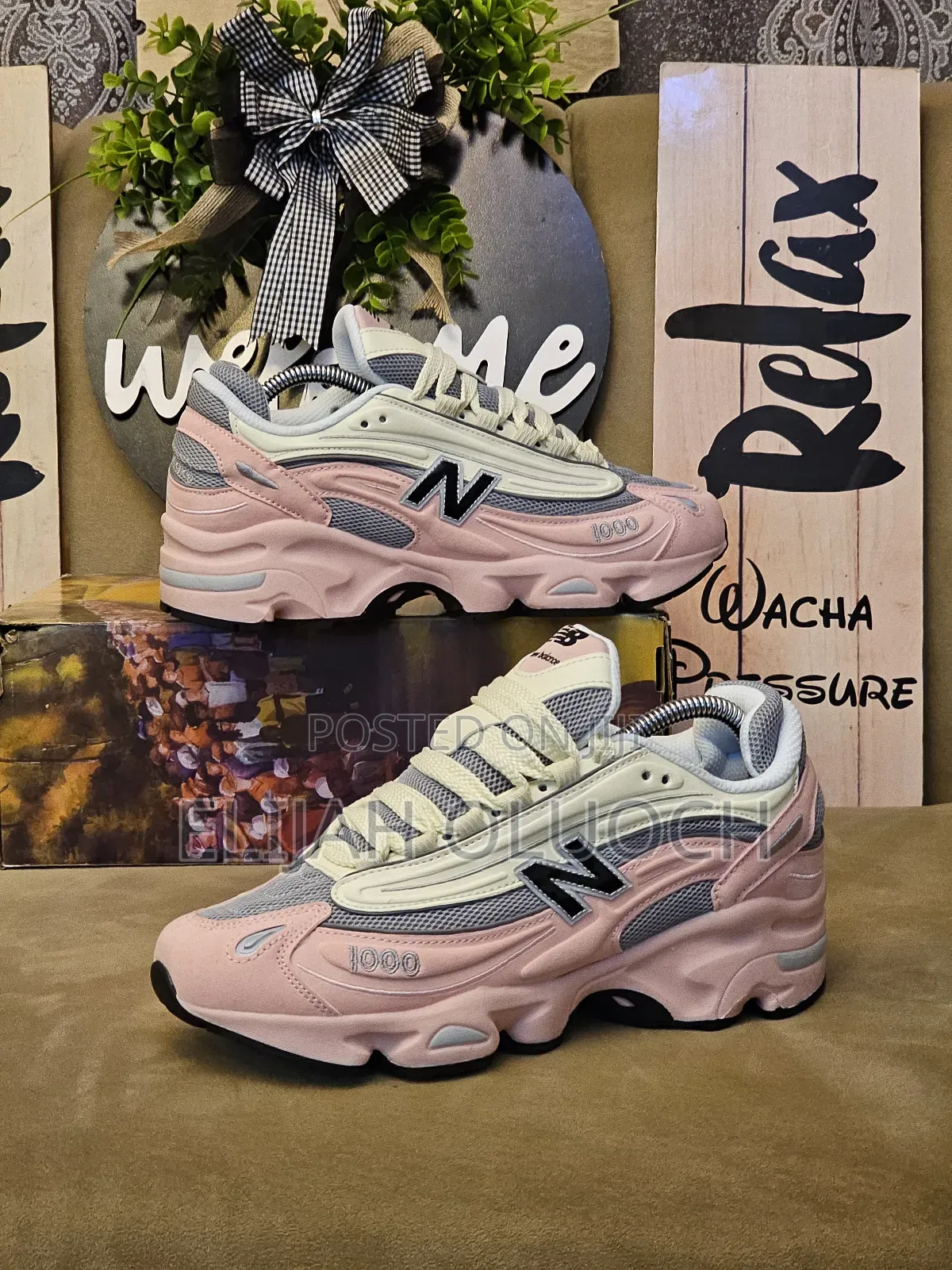New Balance 1000 Light Pink/Grey
