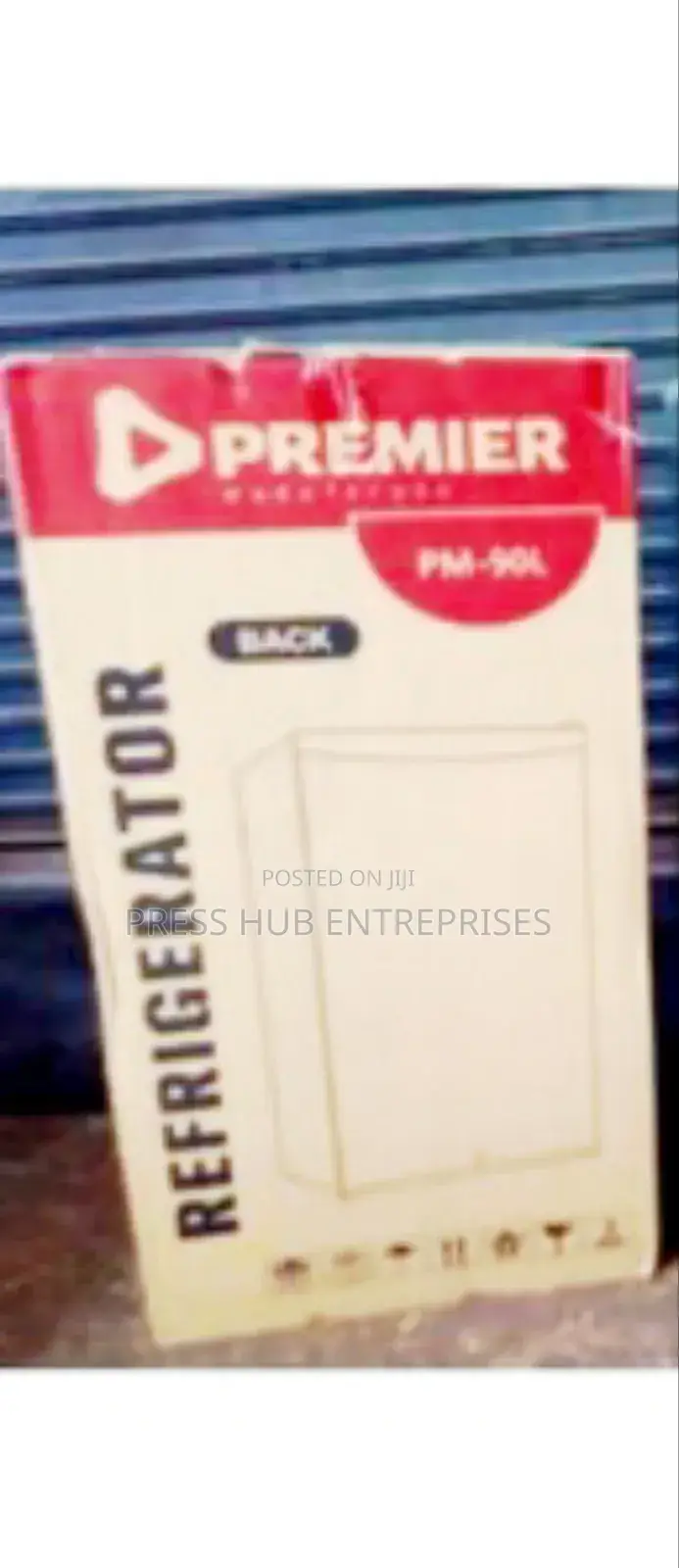 Premier Pm-90l Single Door Refrigerator.