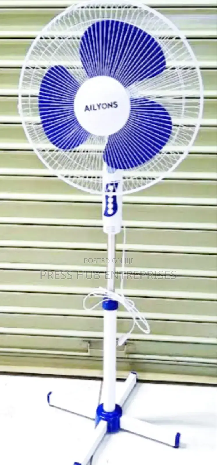 Ailyons Fs-1600-K 16-Inch Standing Fan.
