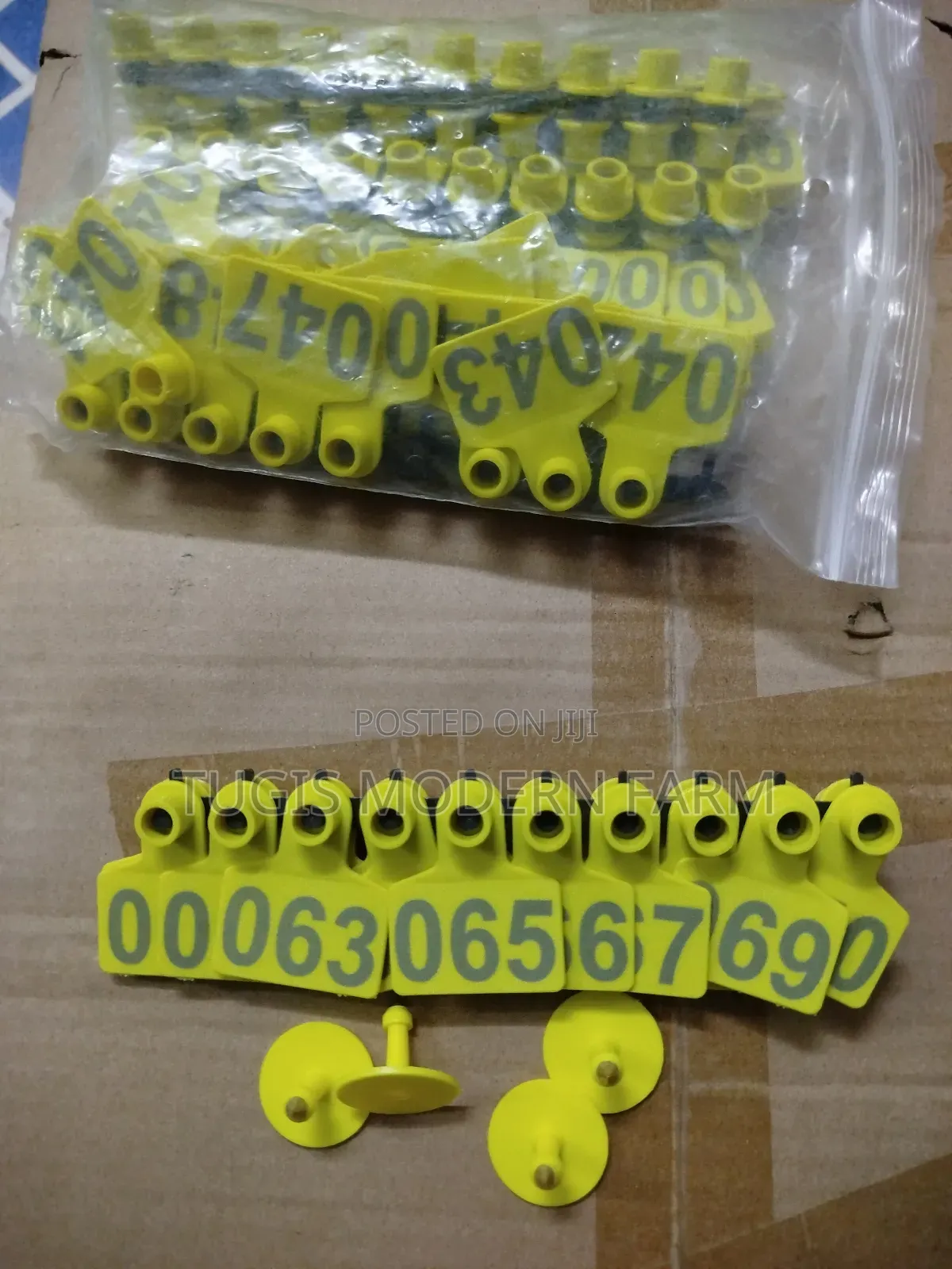 100 PCS Ear Tags for Goats and Pig and Cows