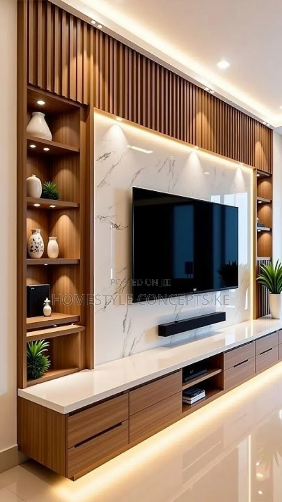 Renovation Design Kitchen Gypsum Ceiling Bathroom Tv Unit Lighting
