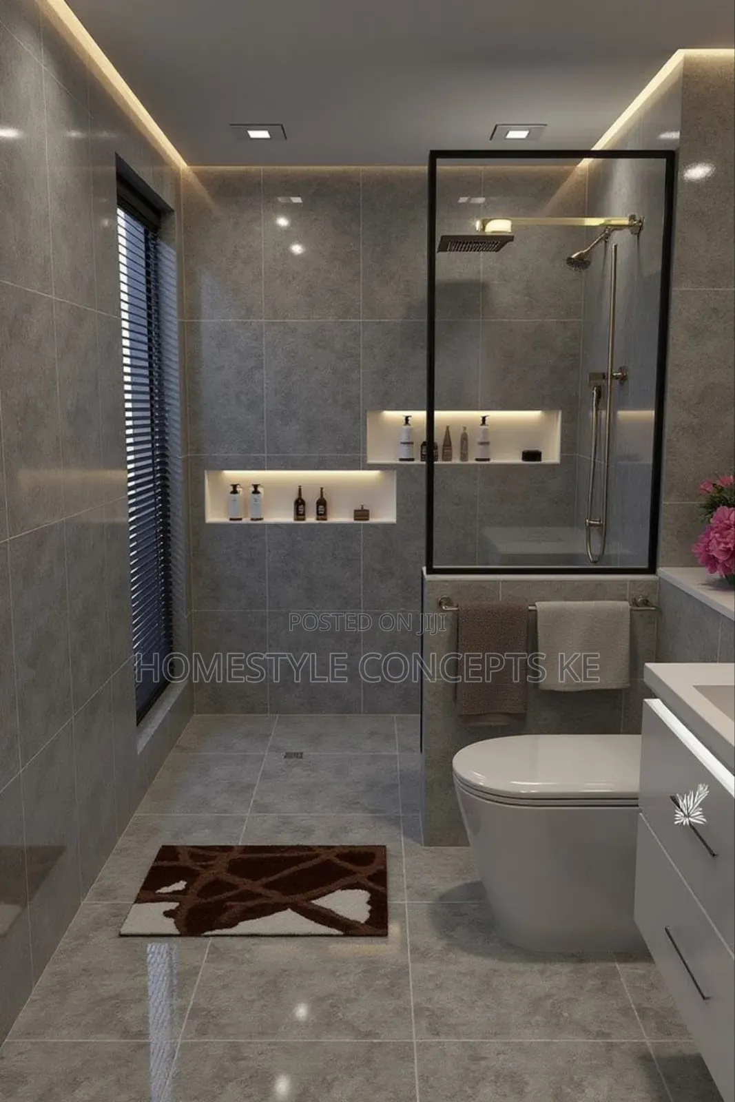 Renovation Design Kitchen Gypsum Ceiling Bathroom Tv Unit Lighting