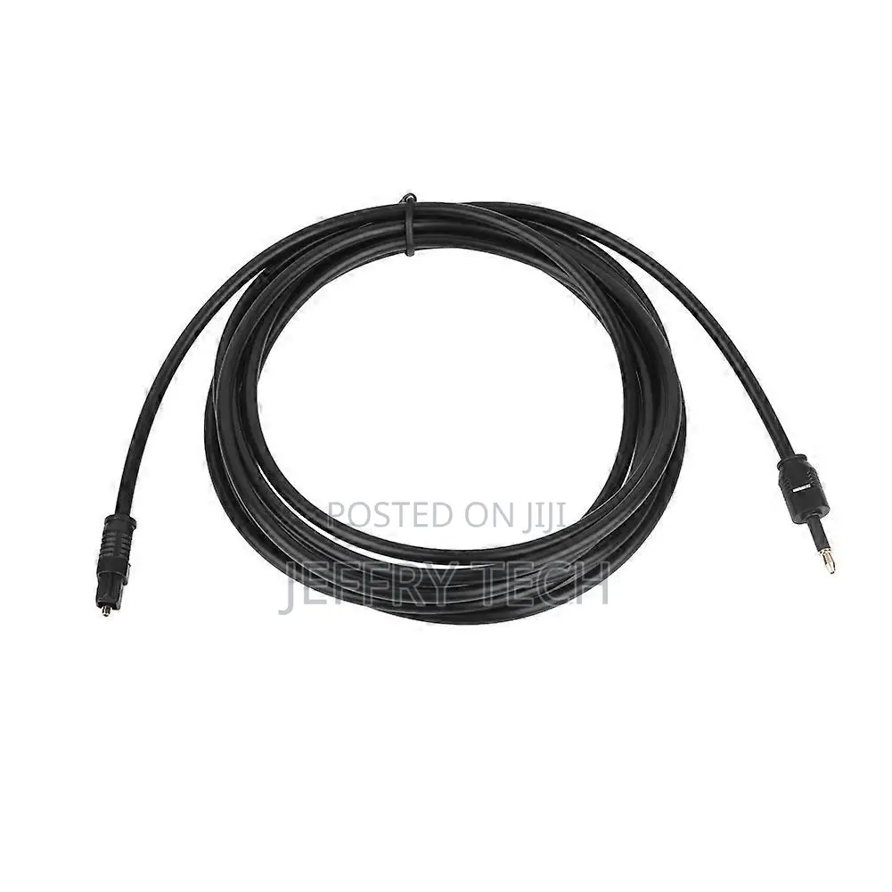 3.5 Audio Optic Fiber Cable Digital Optical Audio Cable Cord ( 1mtr)