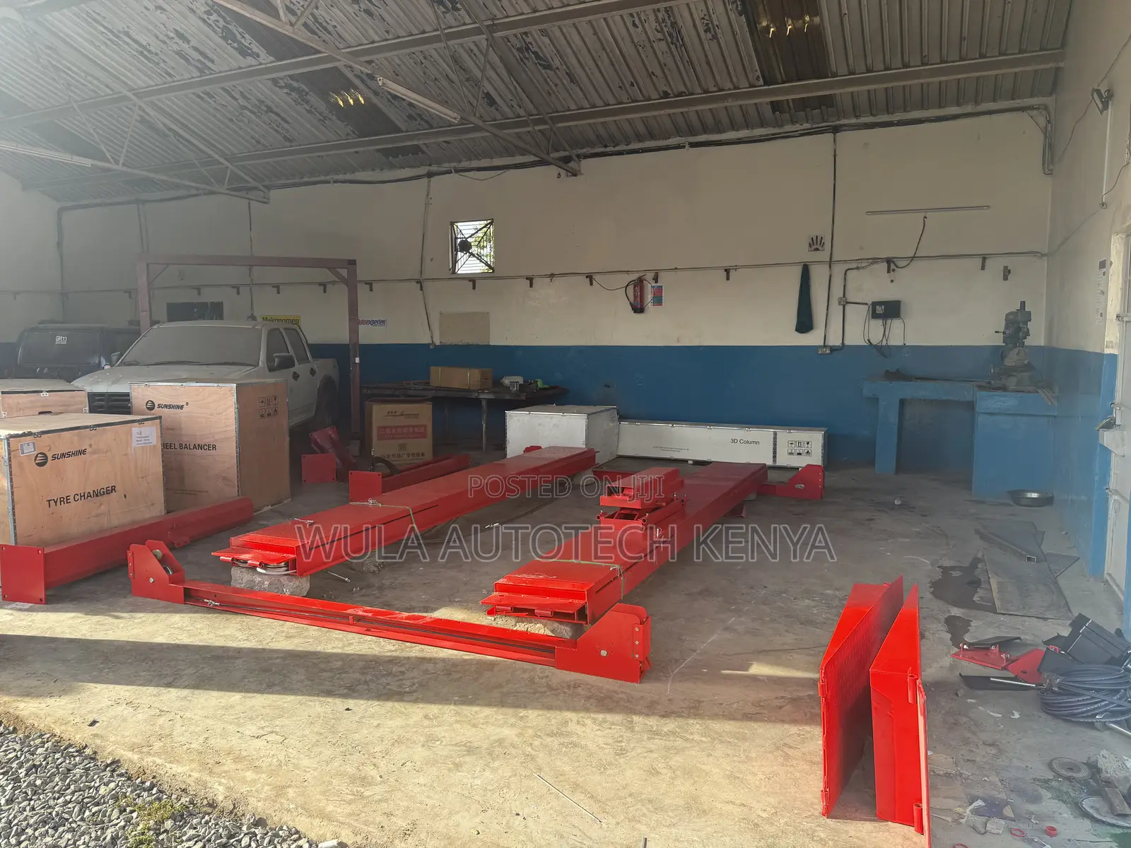 (Free Installation)Four Post Car Lift Machine