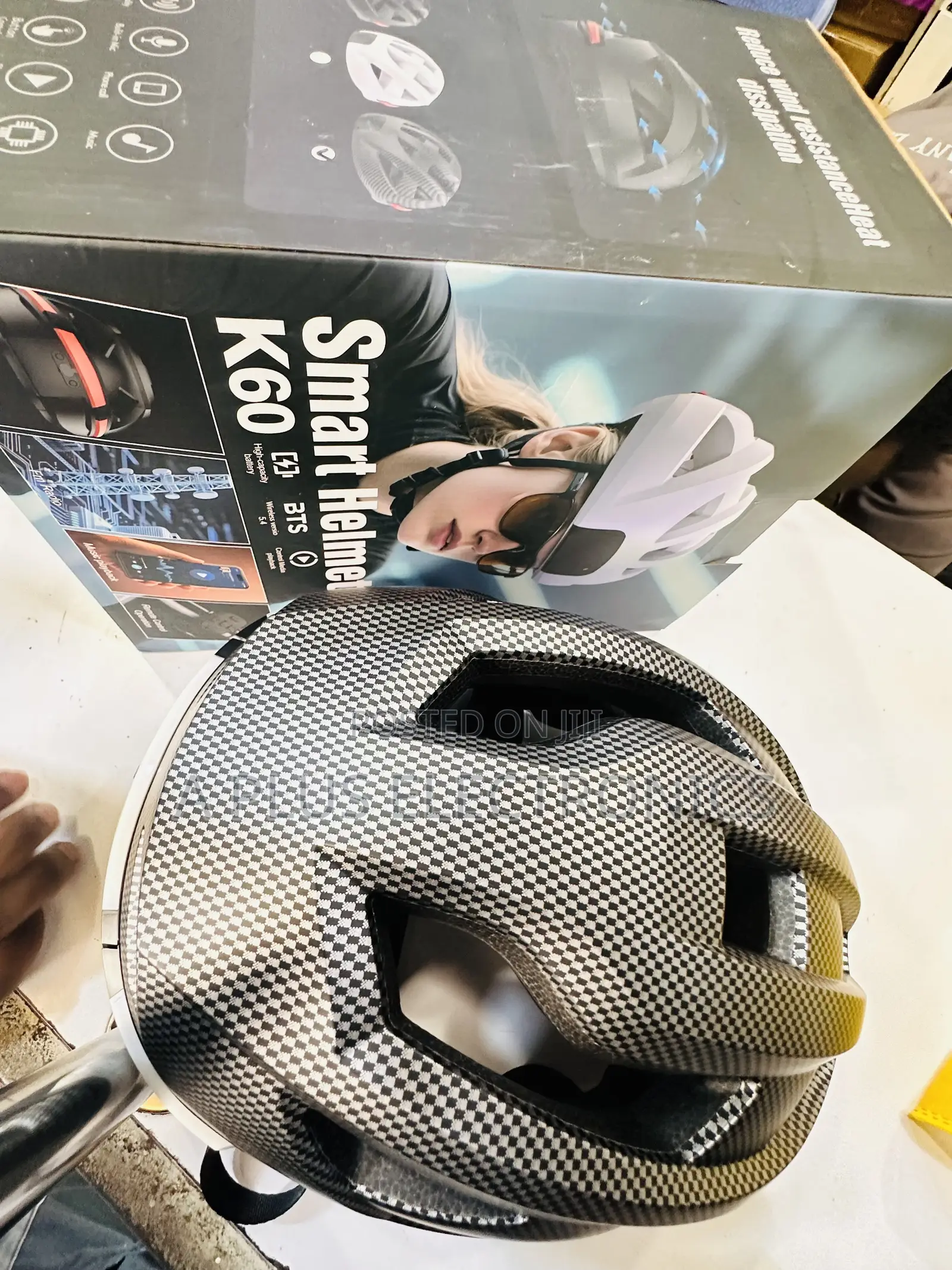  Smart Al Bike Helmet – Speakers, Bluetooth Easy Control