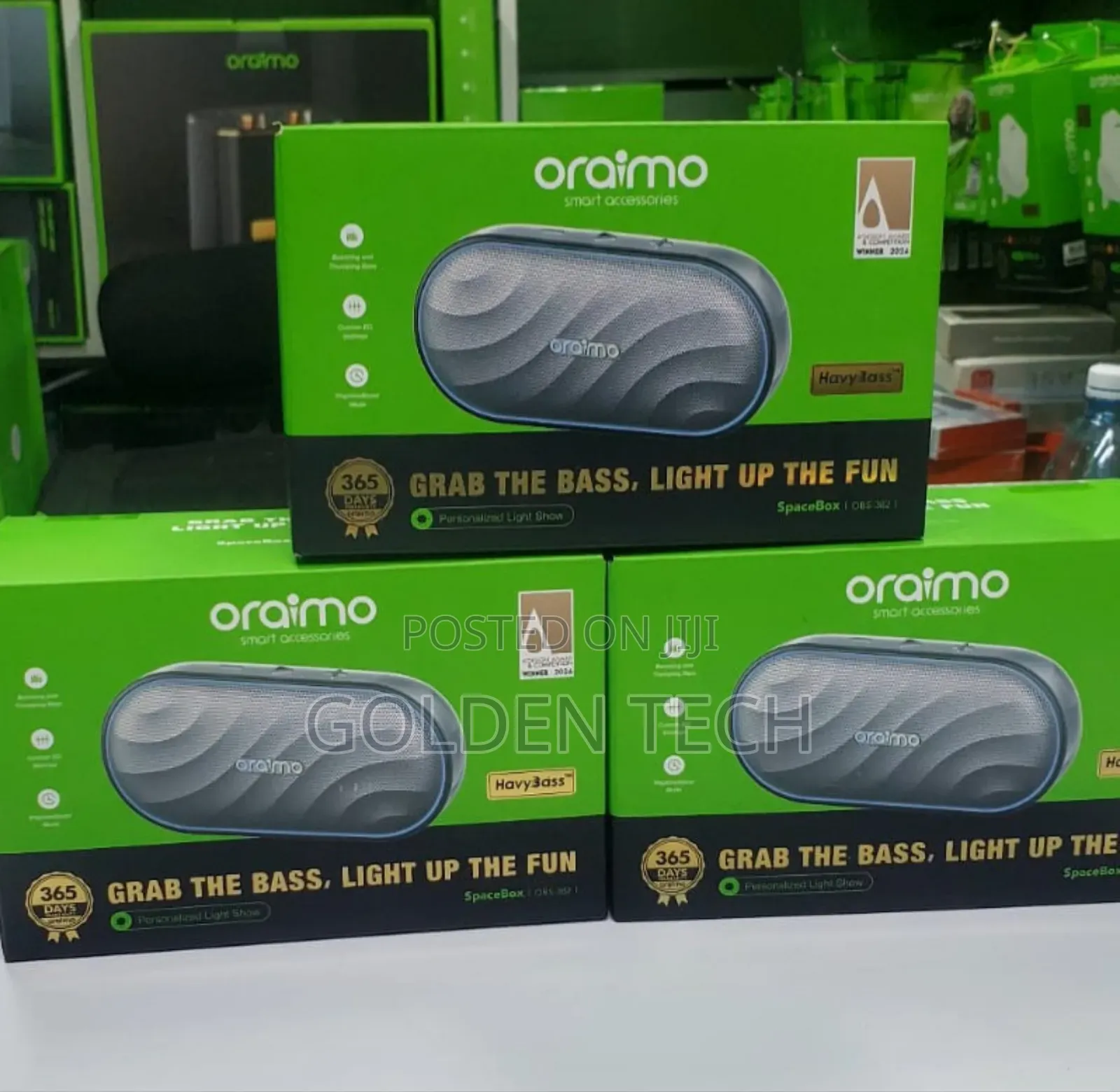 Oraimo Spacebox 8w Fm Wireless Speaker