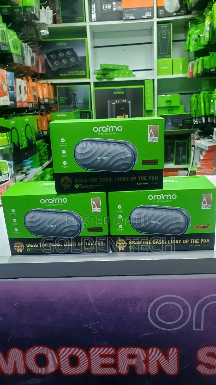 Oraimo Spacebox 8w Fm Wireless Bluetooth