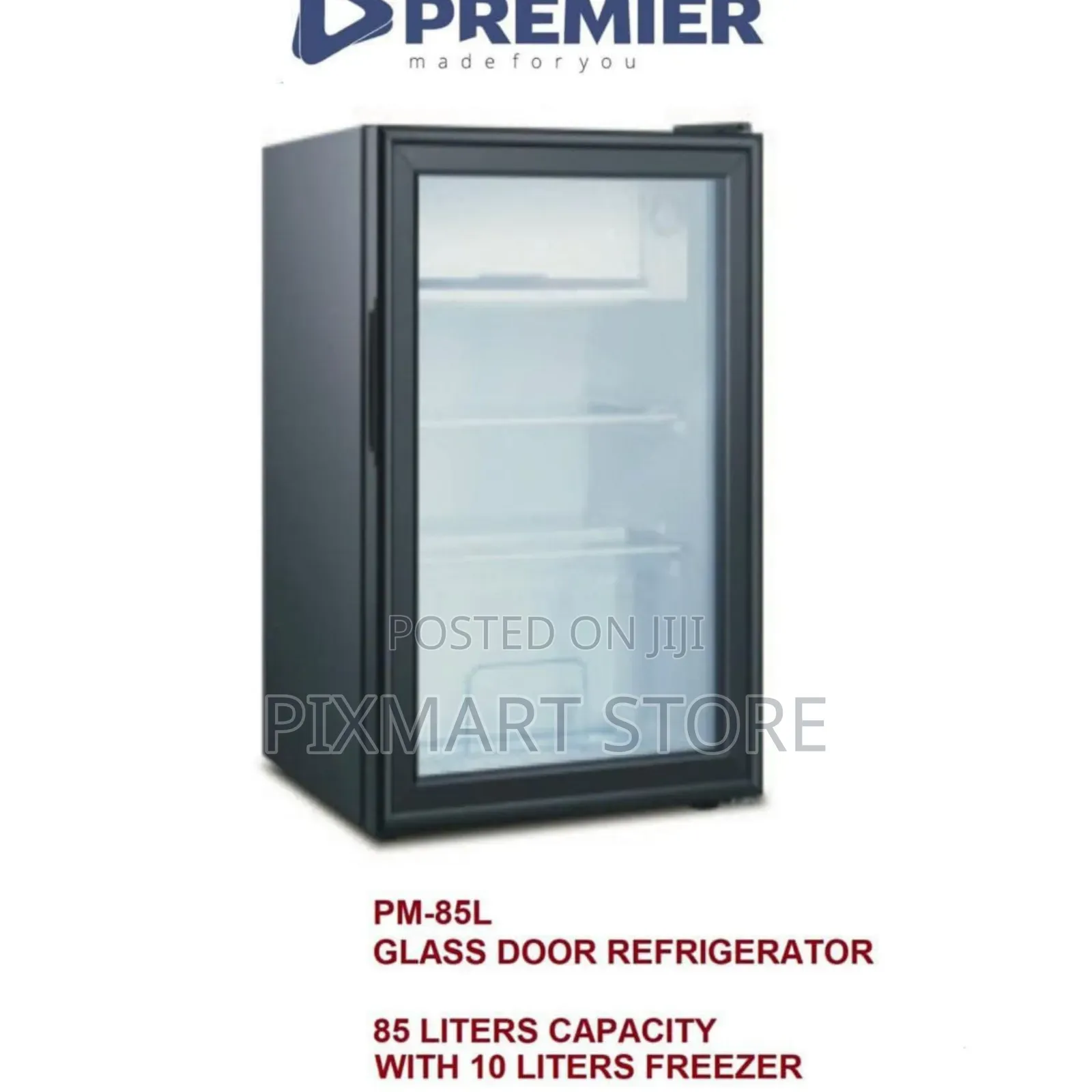 Premier 65 L Showcase Refrigerator – Single Door Display Cooler